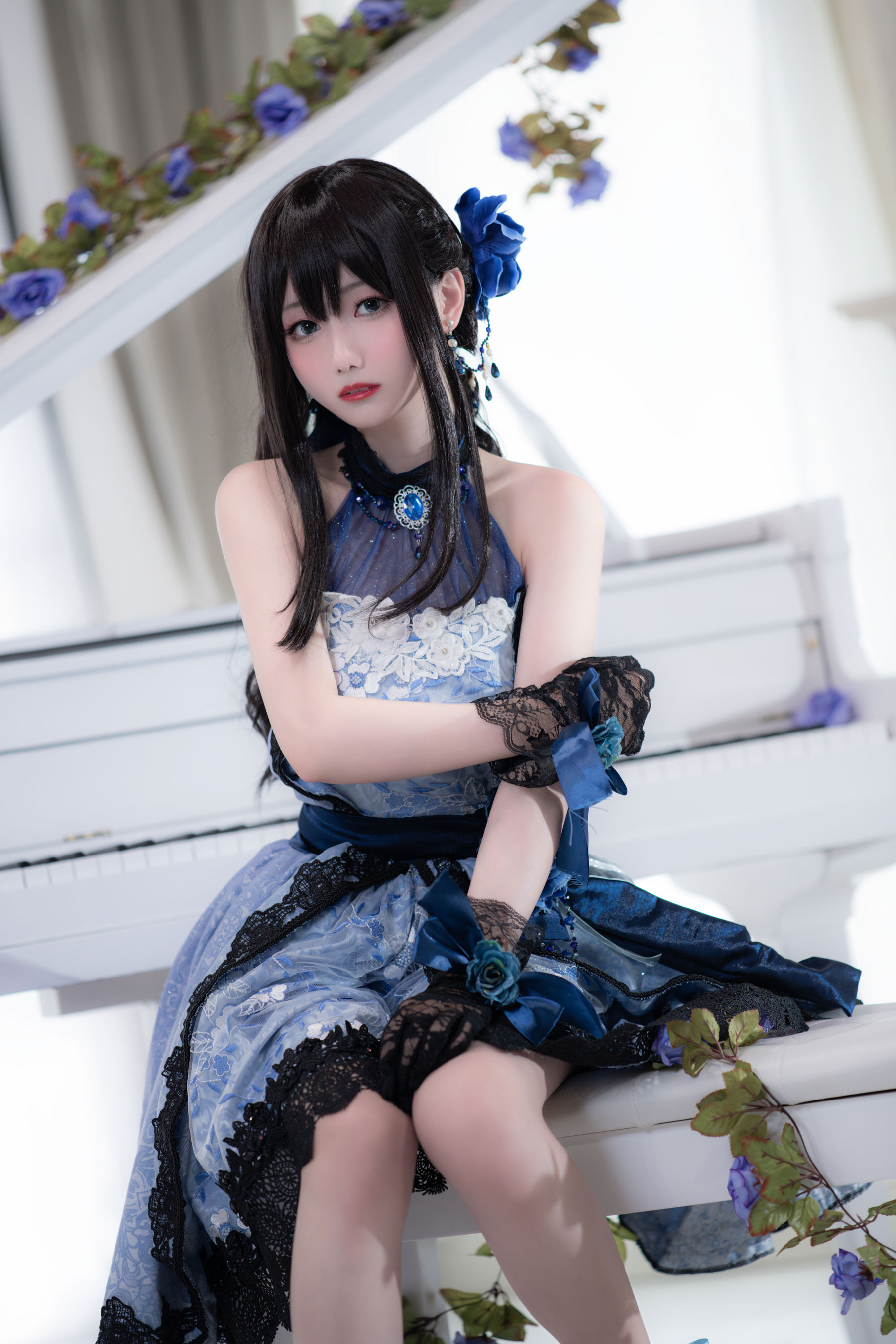小木曾AYA - 偶像大师 涩谷凛 礼服/(13P)