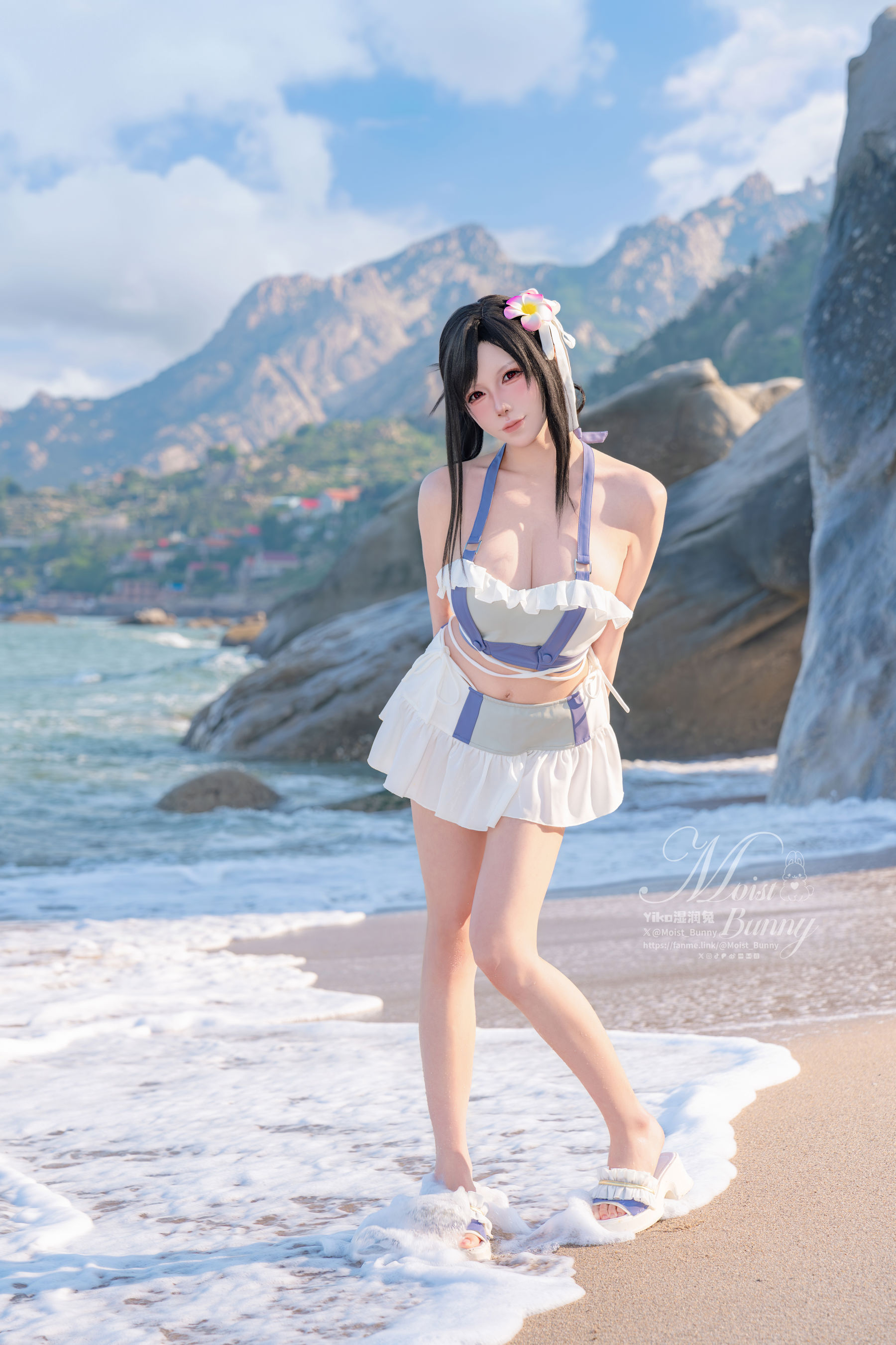 咬一口兔娘 - 2025泳装限定作 海边假日 蒂法/(74P)