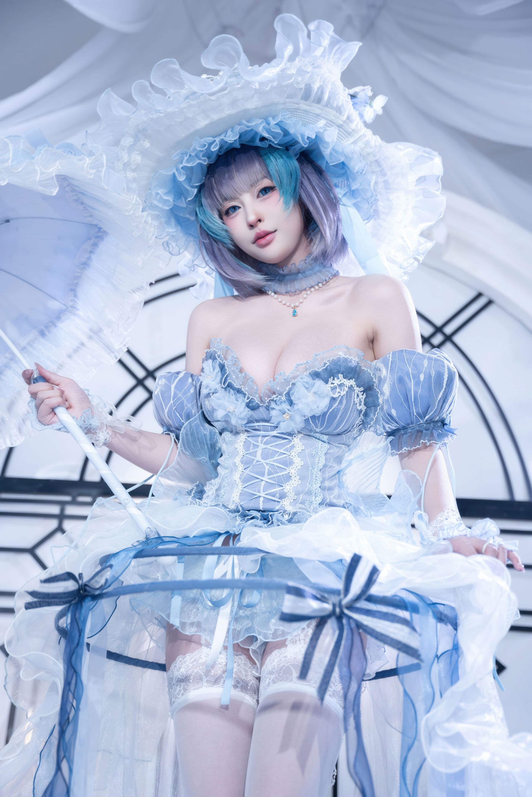 尤物 清水由乃 - 碧蓝航线 柴郡 礼服/(42P)