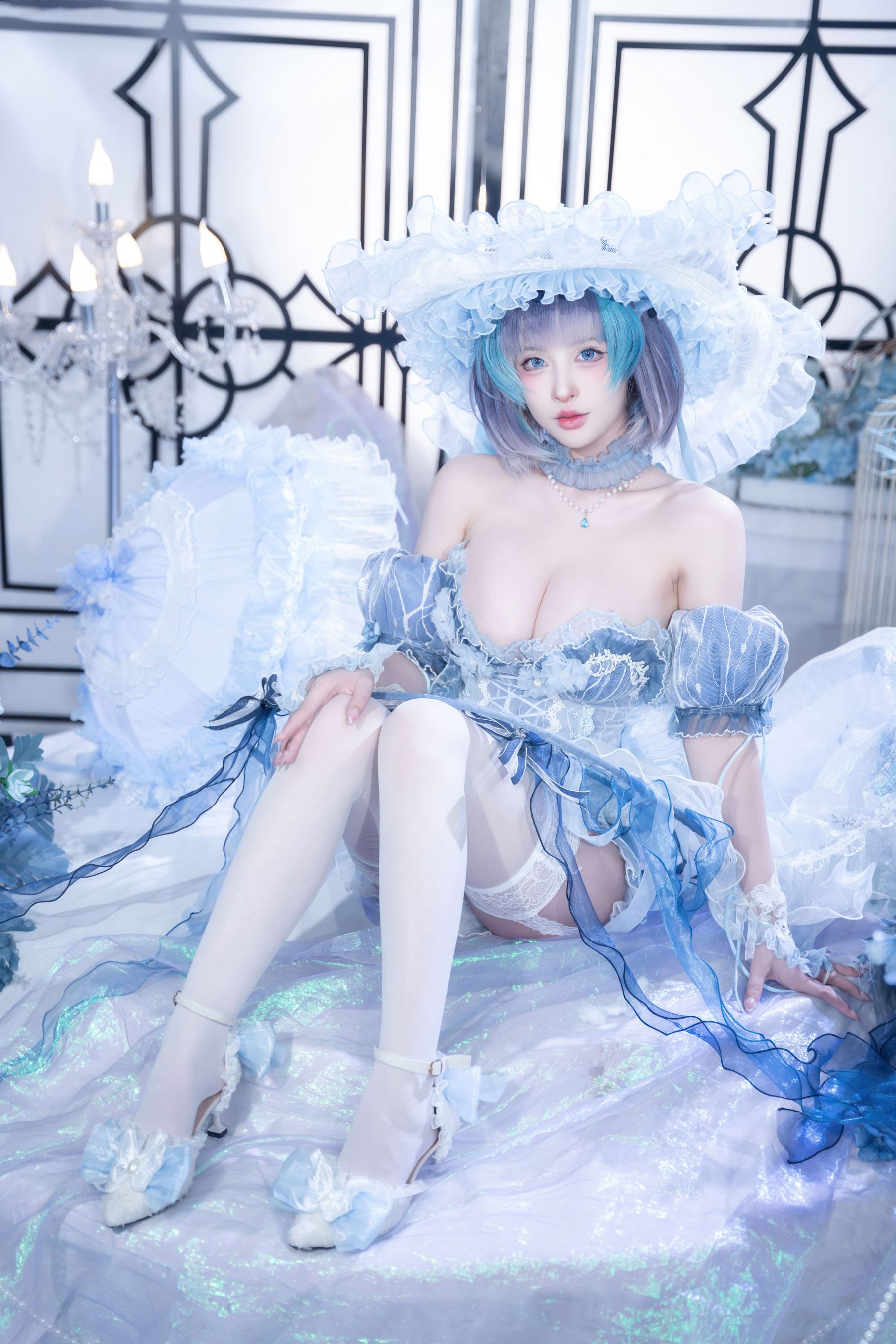 尤物 清水由乃 - 碧蓝航线 柴郡 礼服/(42P)