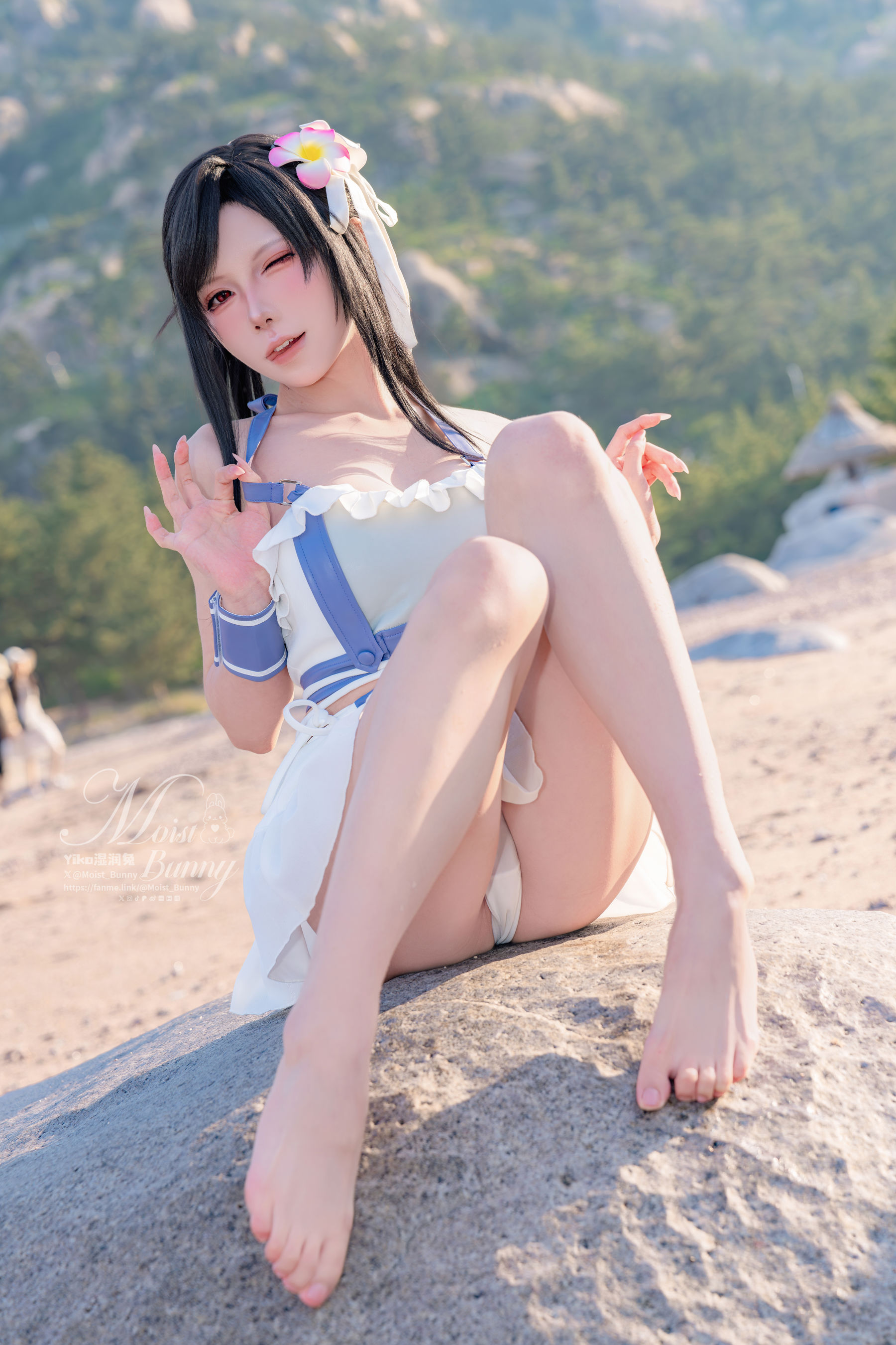 咬一口兔娘 - 2025泳装限定作 海边假日 蒂法/(74P)