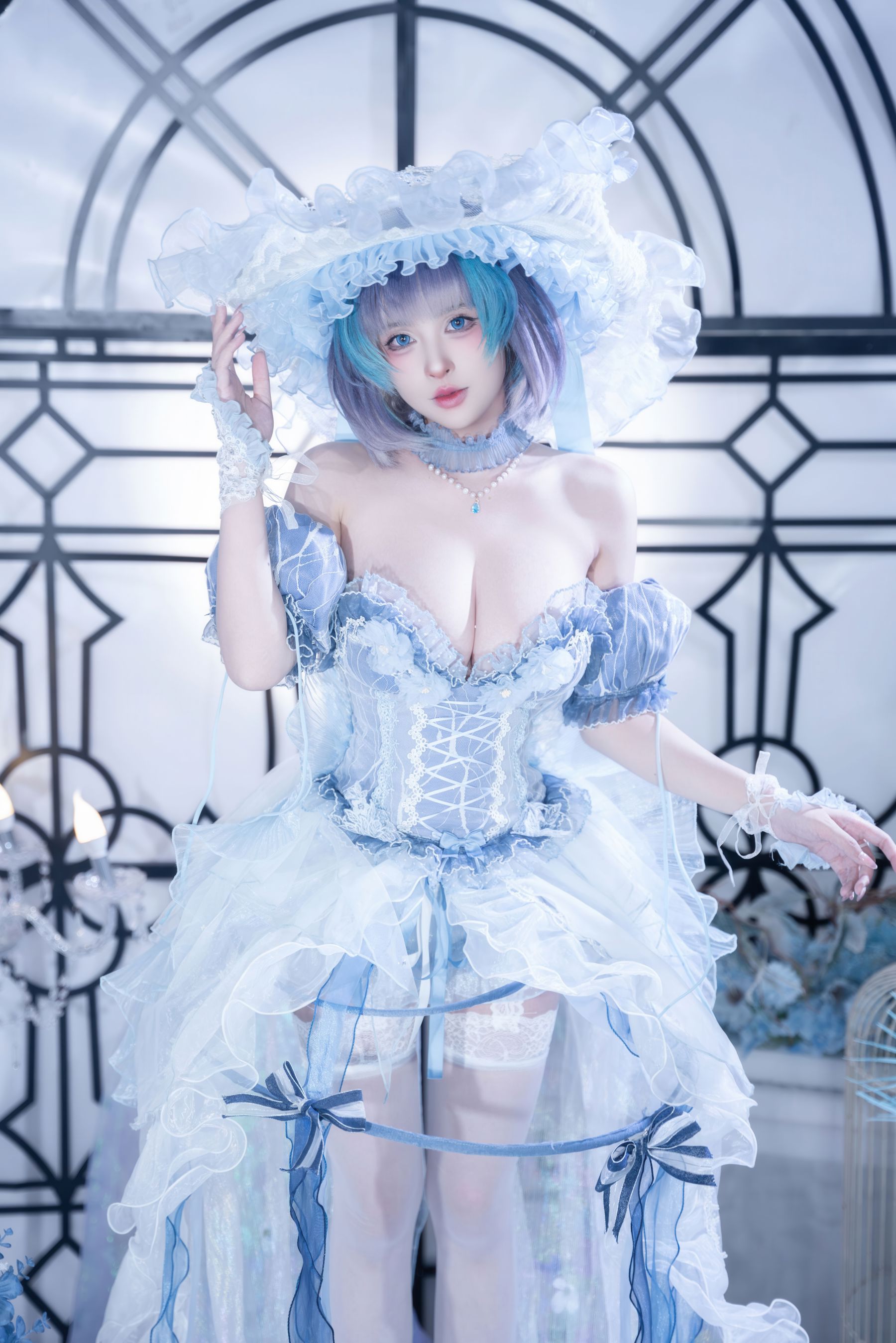 尤物 清水由乃 - 碧蓝航线 柴郡 礼服/(42P)