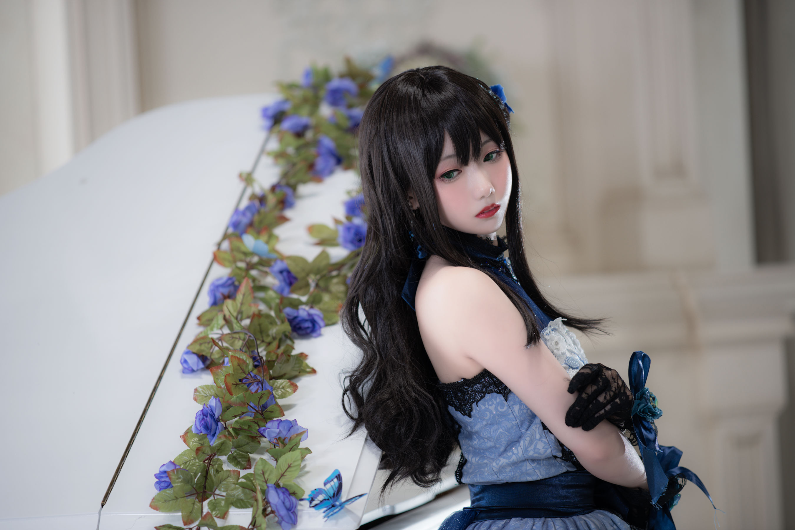 小木曾AYA - 偶像大师 涩谷凛 礼服/(13P)