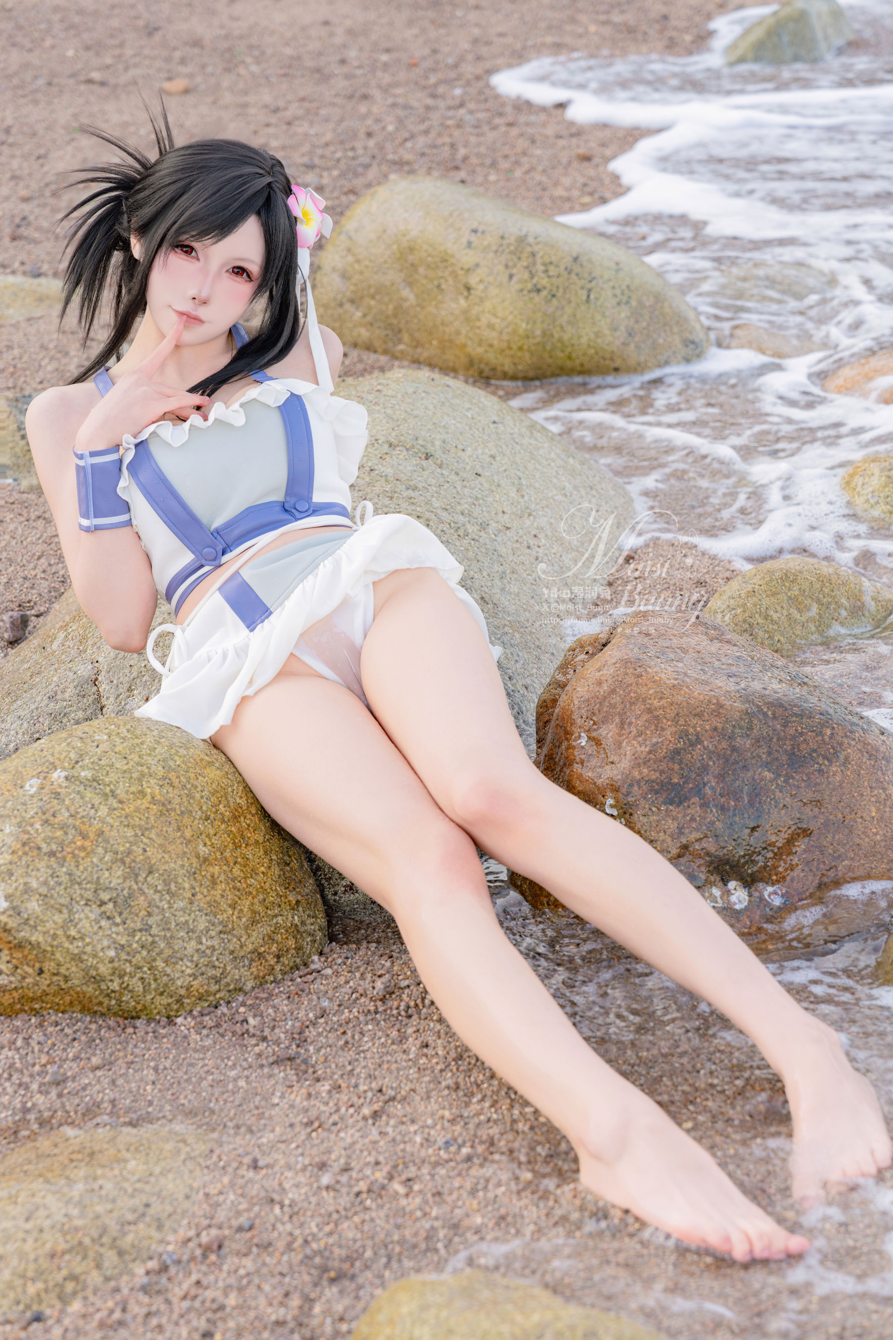 咬一口兔娘 - 2025泳装限定作 海边假日 蒂法/(74P)