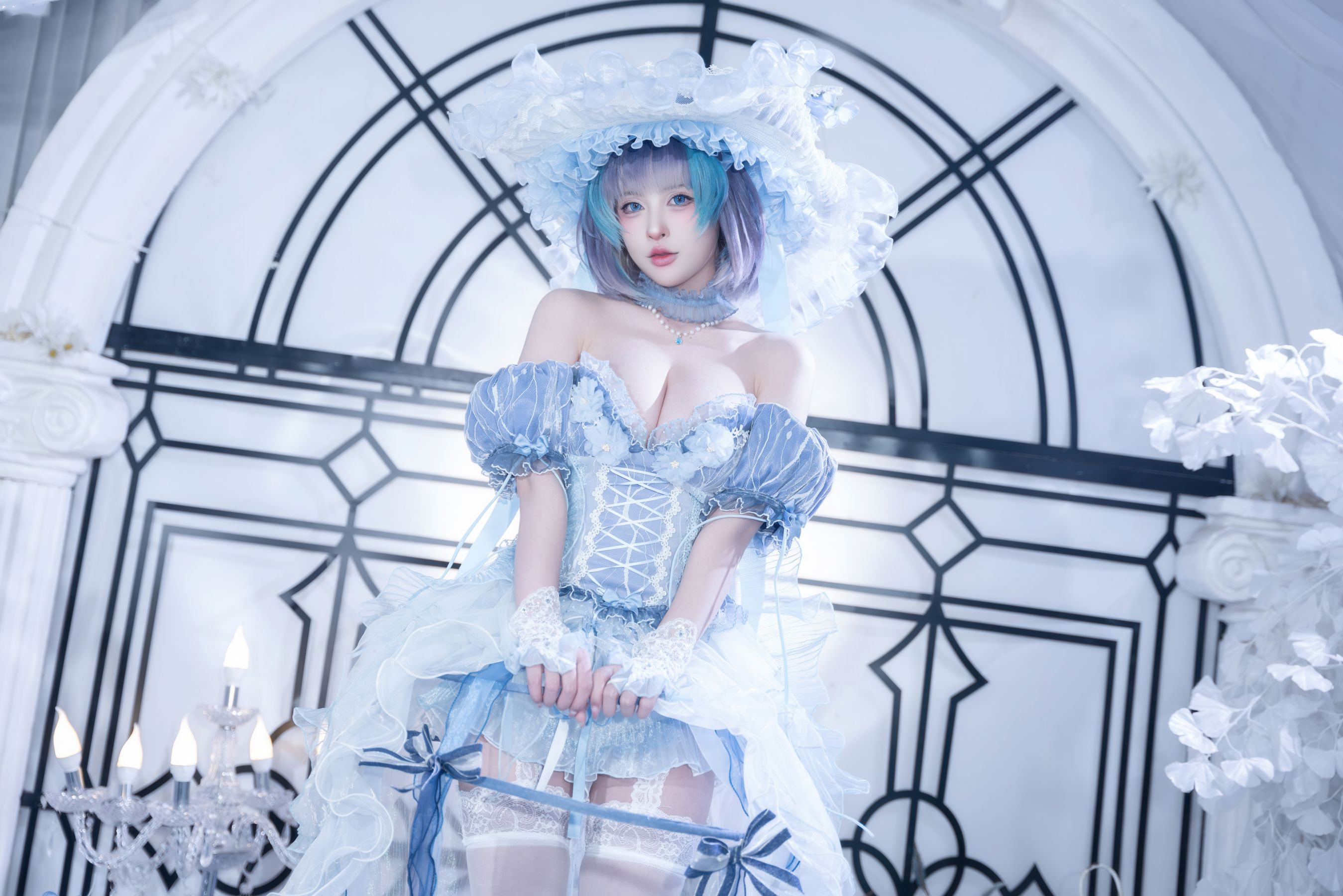 尤物 清水由乃 - 碧蓝航线 柴郡 礼服/(42P)