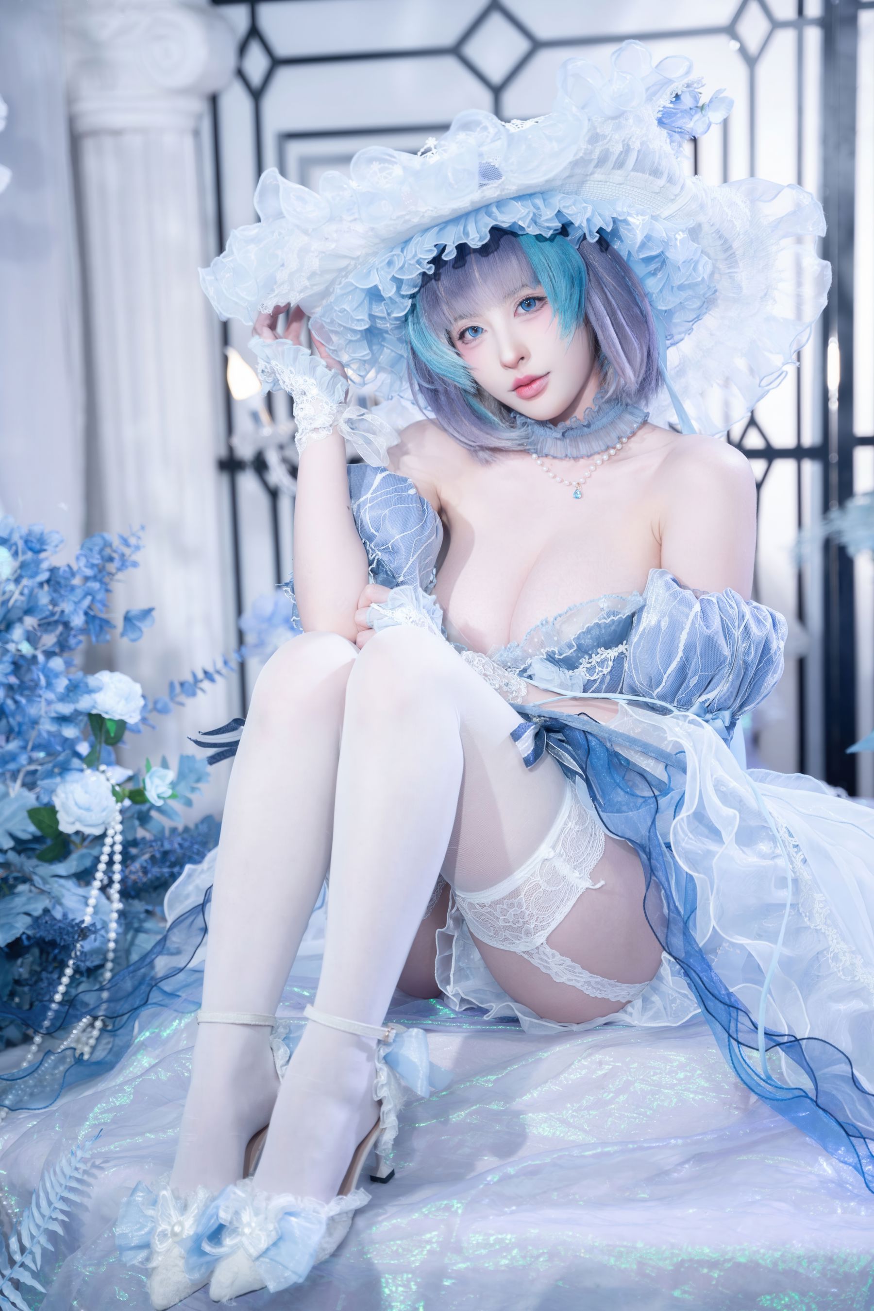 尤物 清水由乃 - 碧蓝航线 柴郡 礼服/(42P)