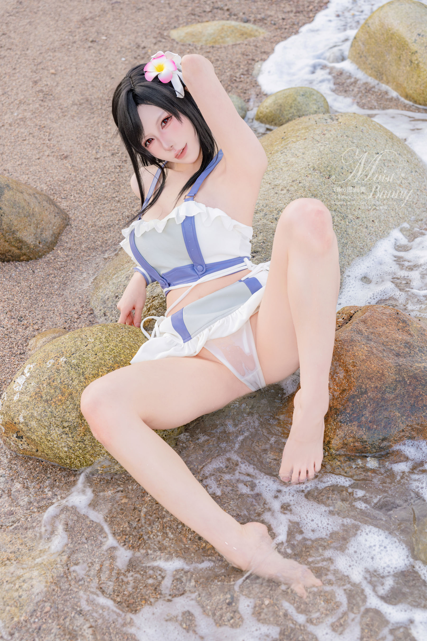 咬一口兔娘 - 2025泳装限定作 海边假日 蒂法/(74P)