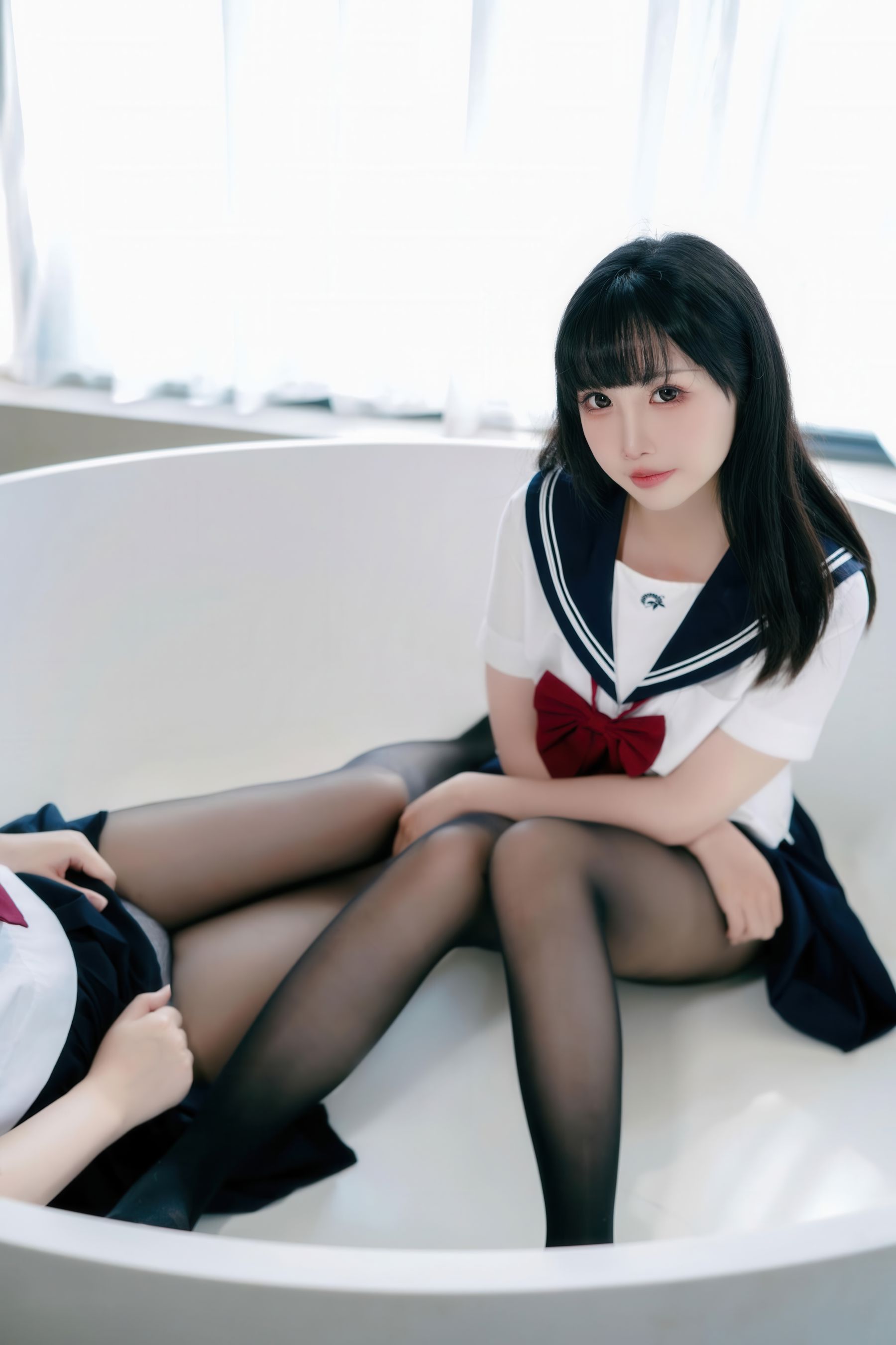 可爱人气Coser 面饼仙儿&半半子 - 少女幻想の刻/(79P)