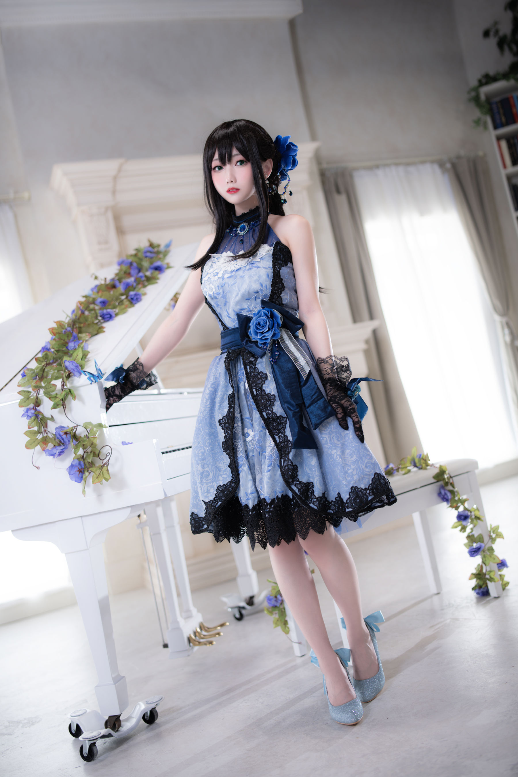 小木曾AYA - 偶像大师 涩谷凛 礼服/(13P)
