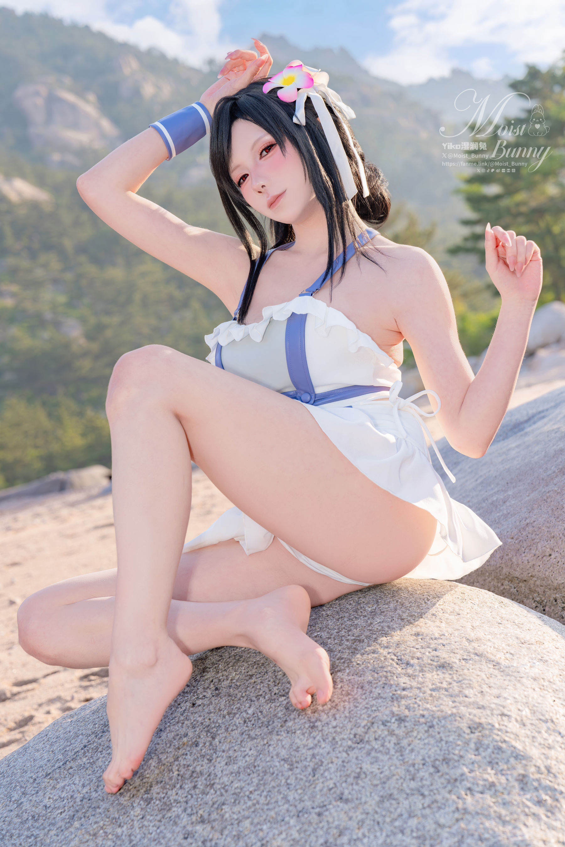 咬一口兔娘 - 2025泳装限定作 海边假日 蒂法/(74P)