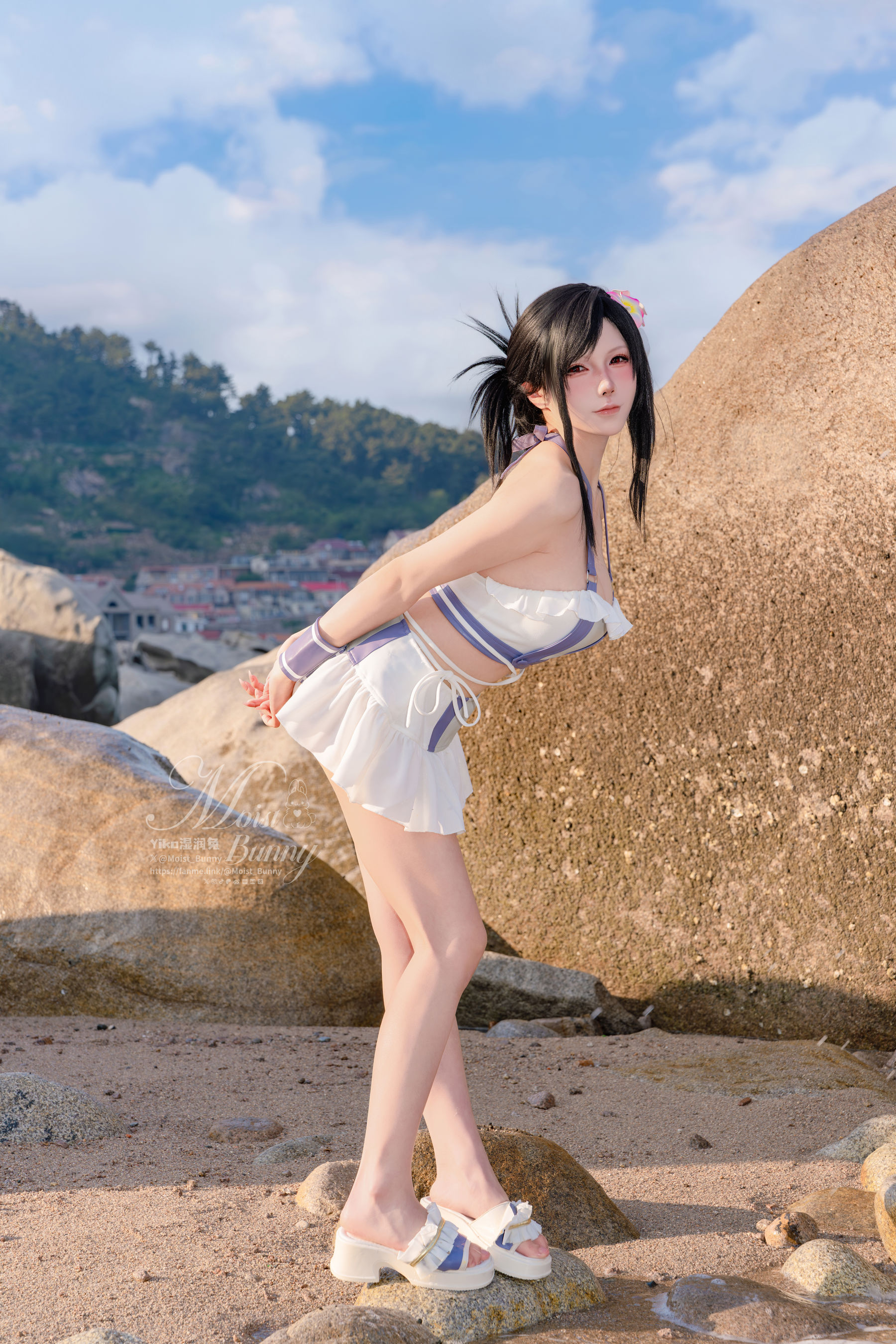 咬一口兔娘 - 2025泳装限定作 海边假日 蒂法/(74P)