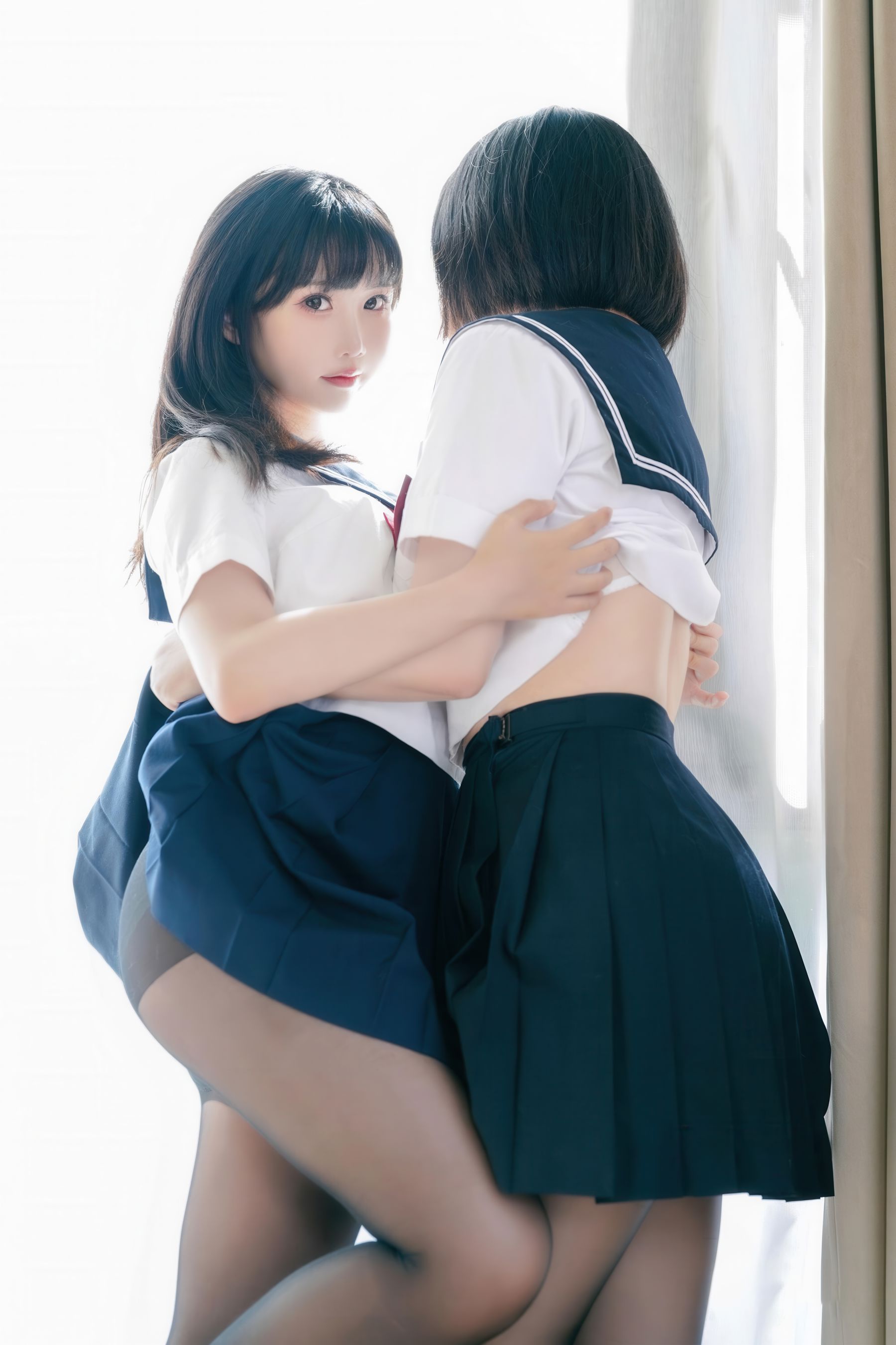 可爱人气Coser 面饼仙儿&半半子 - 少女幻想の刻/(79P)