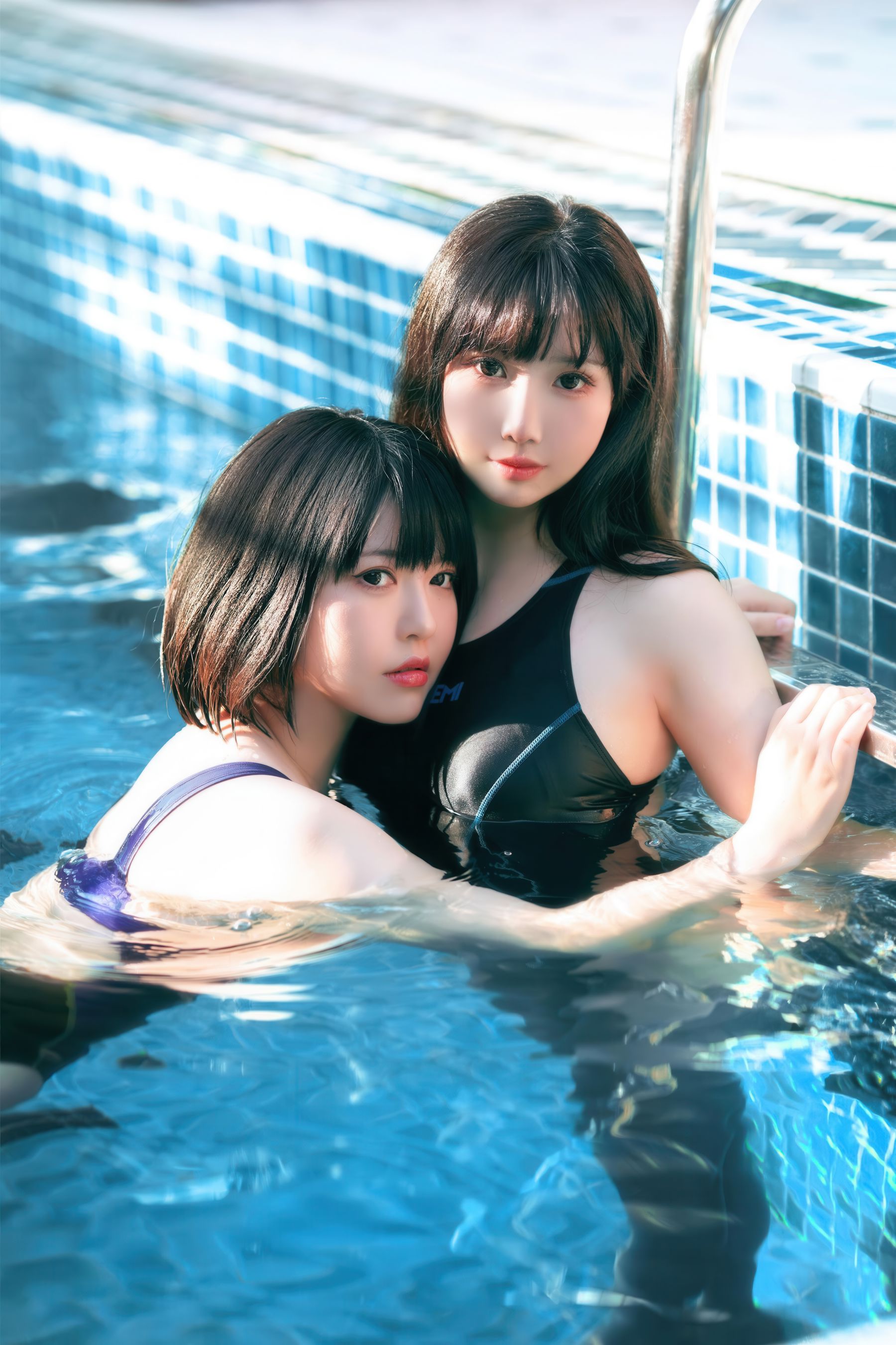 可爱人气Coser 面饼仙儿&半半子 - 少女幻想の刻/(79P)