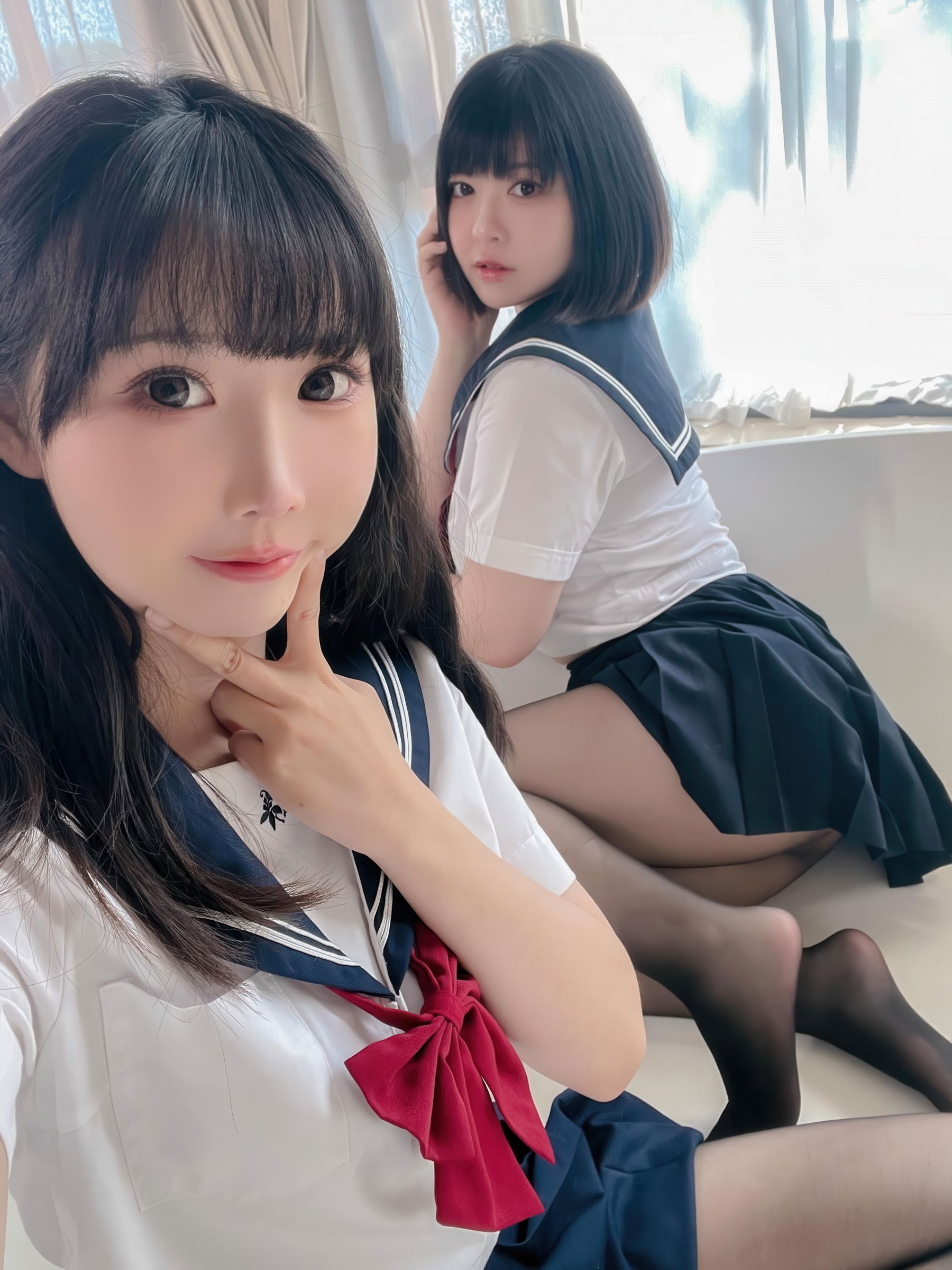 可爱人气Coser 面饼仙儿&半半子 - 少女幻想の刻/(79P)