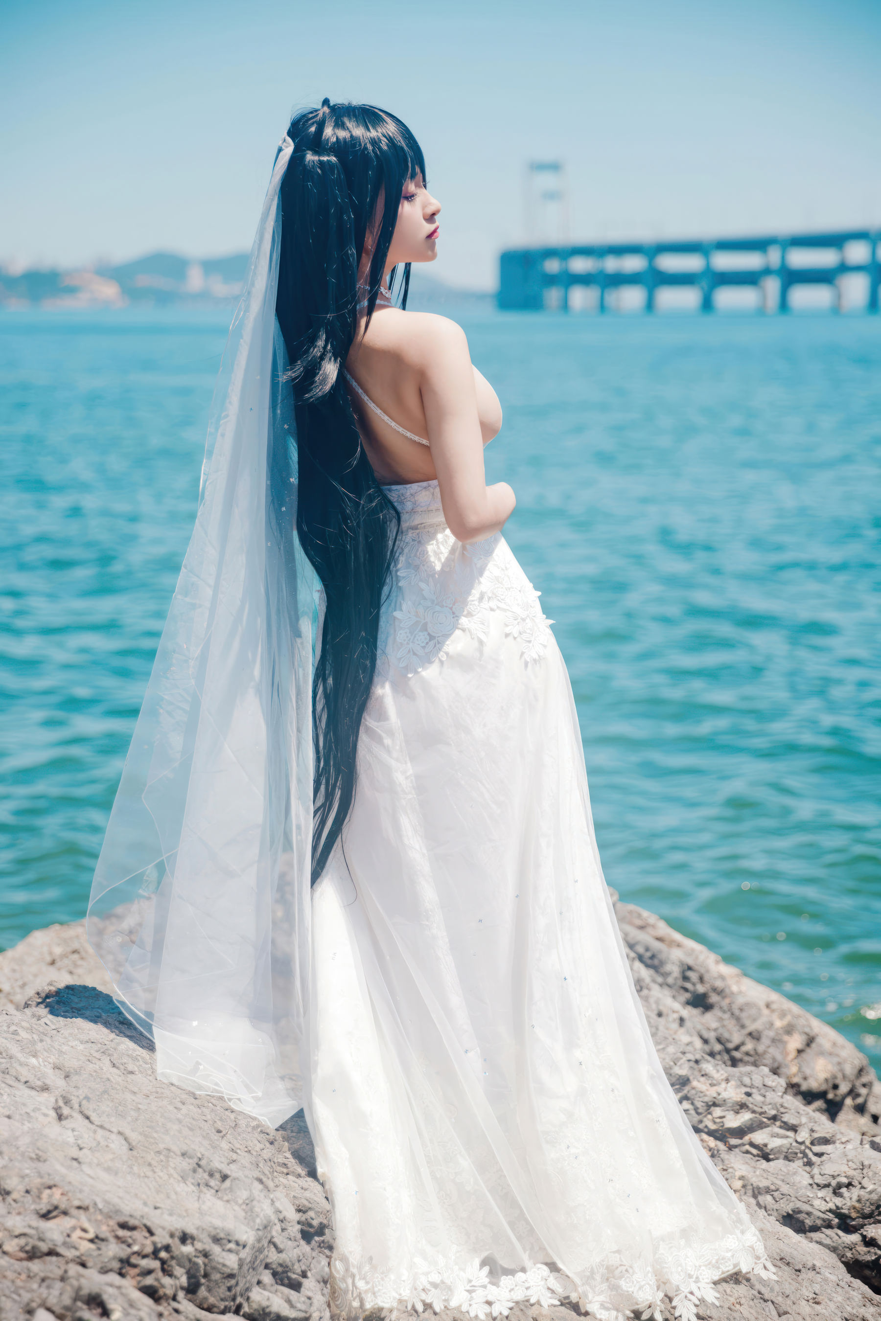 动漫博主 洛璃LoLiSAMA - 碧蓝航线 大凤誓约花嫁/(44P)