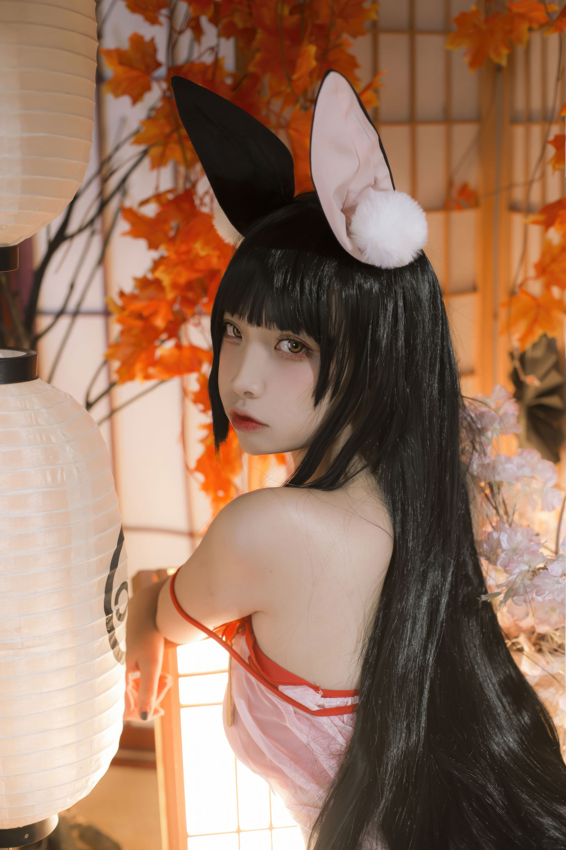 人气Coser 二佐Nisa - 碧蓝航线 长门 神子的休憩/(18P)
