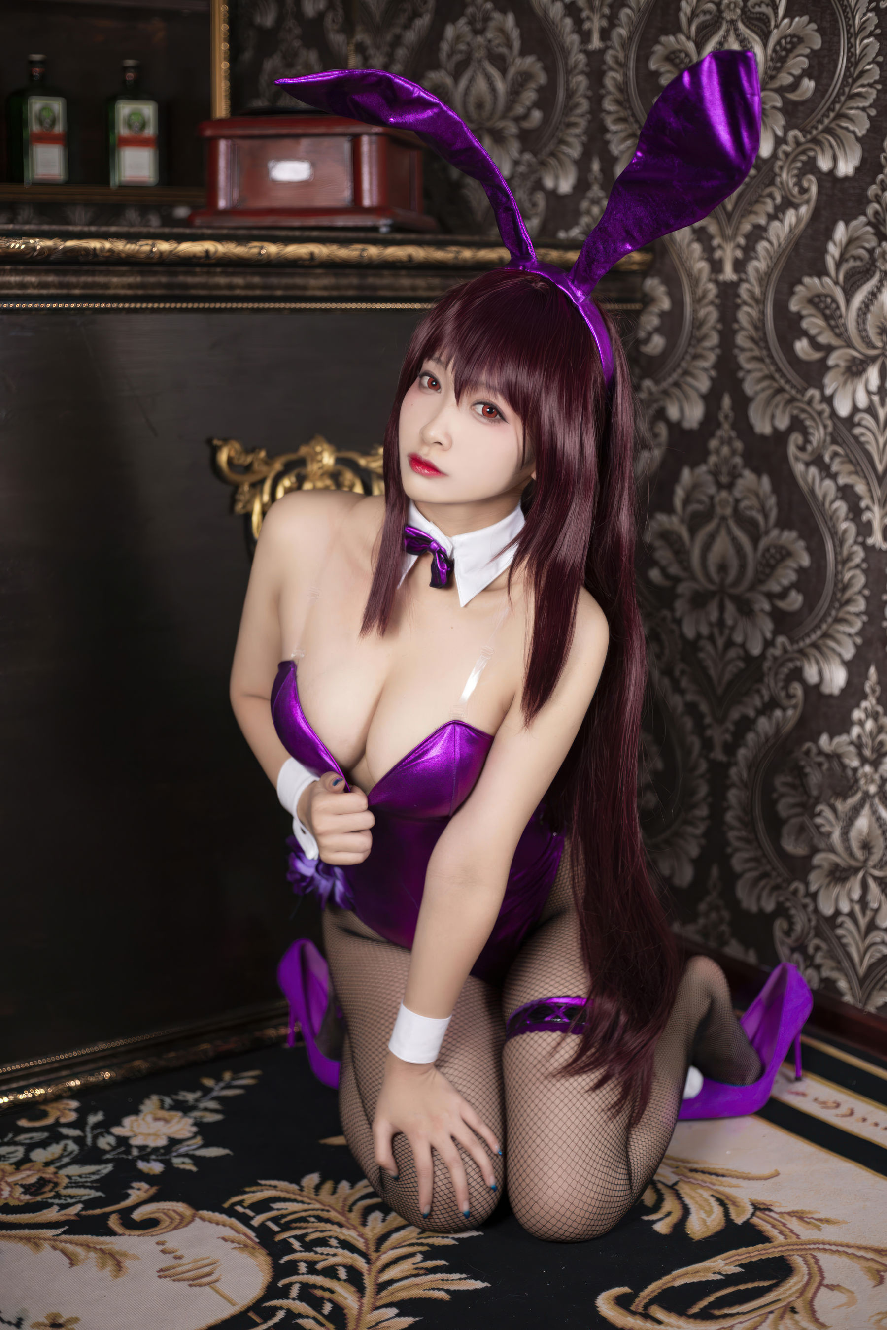 动漫博主 洛璃LoLiSAMA - FGO 斯卡哈兔女郎/(56P)