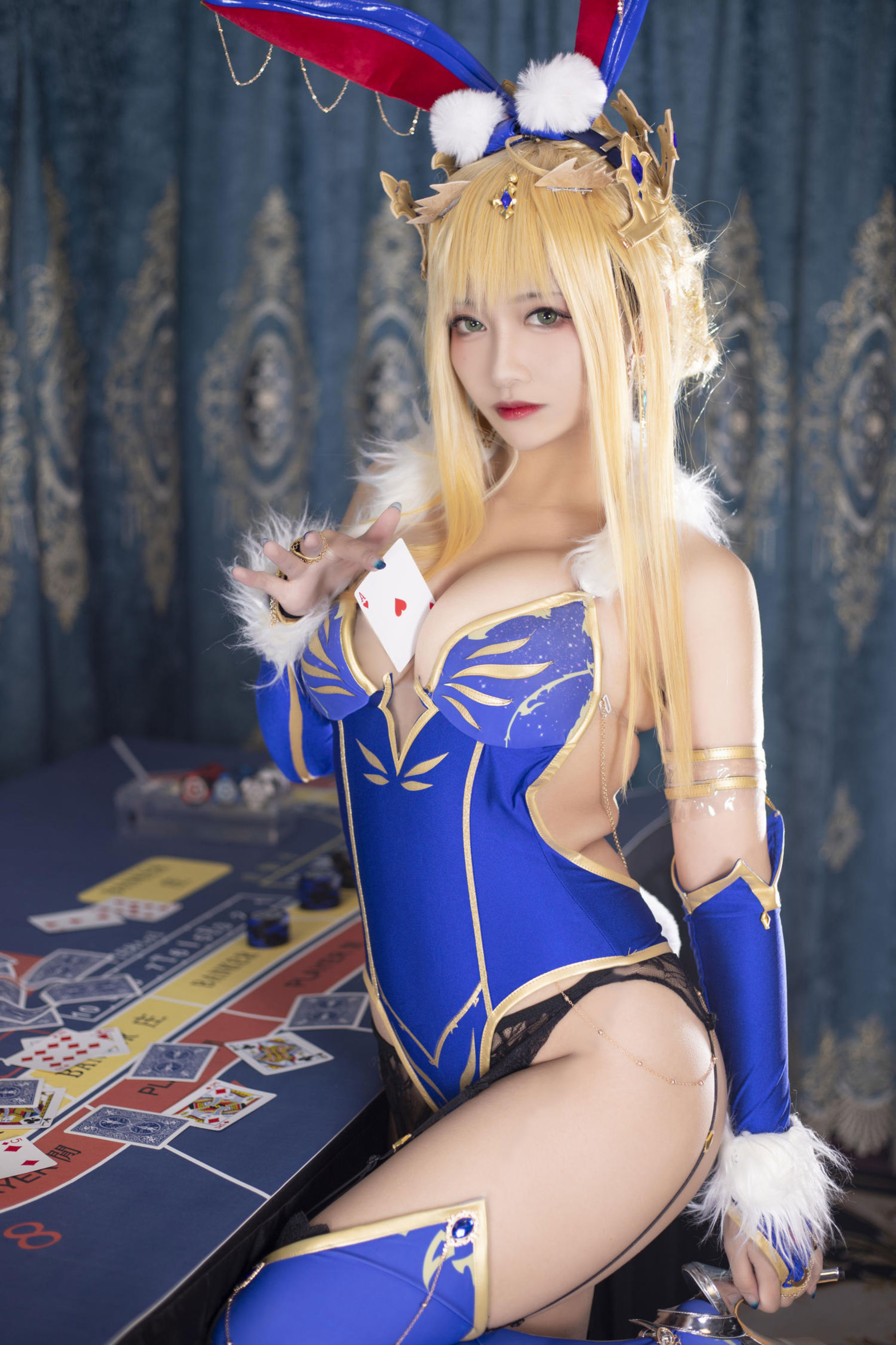 动漫博主 洛璃LoLiSAMA - FGO 白枪呆兔女郎/(57P)