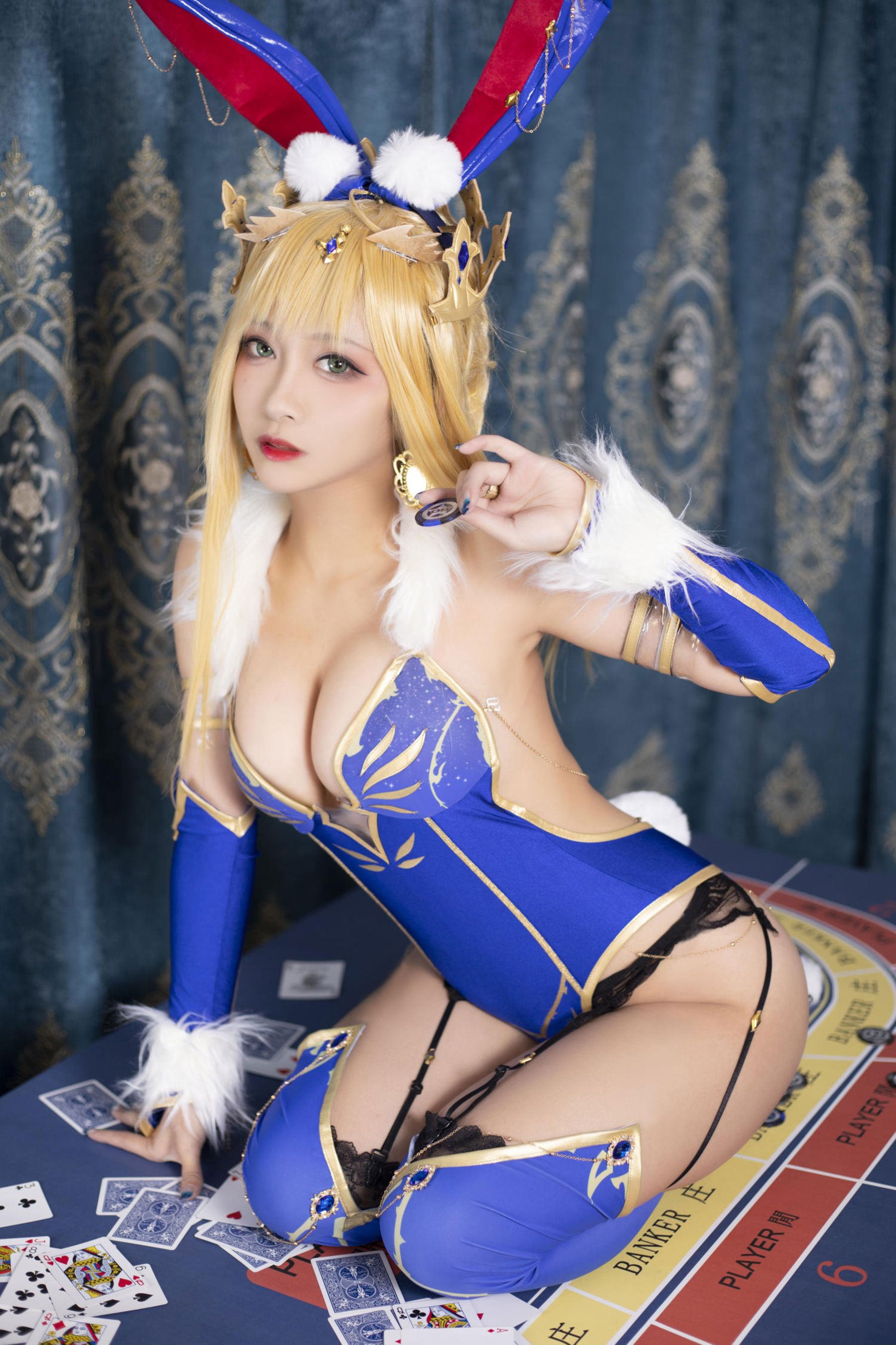 动漫博主 洛璃LoLiSAMA - FGO 白枪呆兔女郎/(57P)