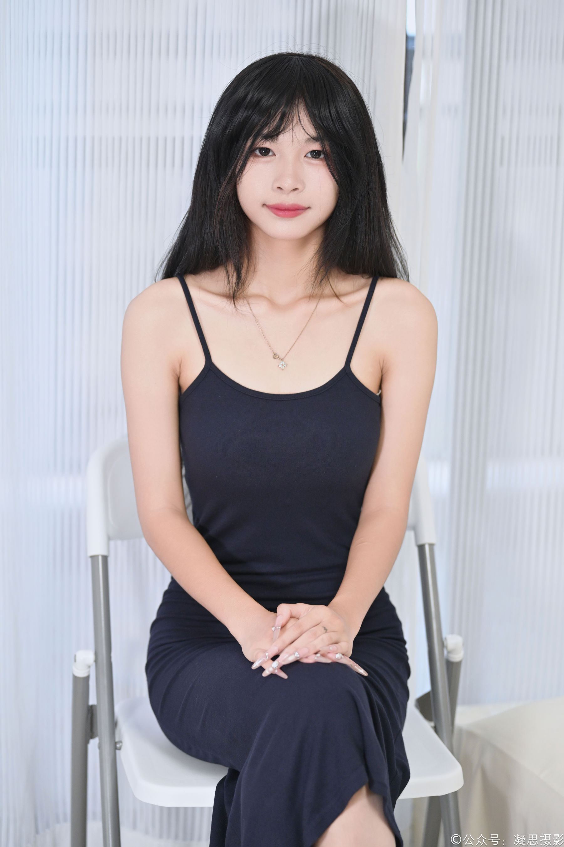 凝思摄影 No.047 沅沅 - 连衣裙、丝袜、高跟鞋/(120P)