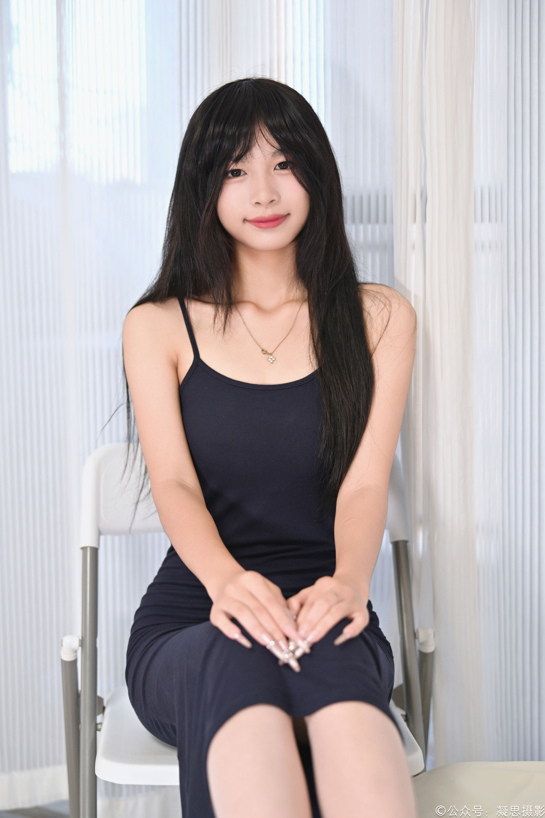 凝思摄影 No.047 沅沅 - 连衣裙、丝袜、高跟鞋/(120P)