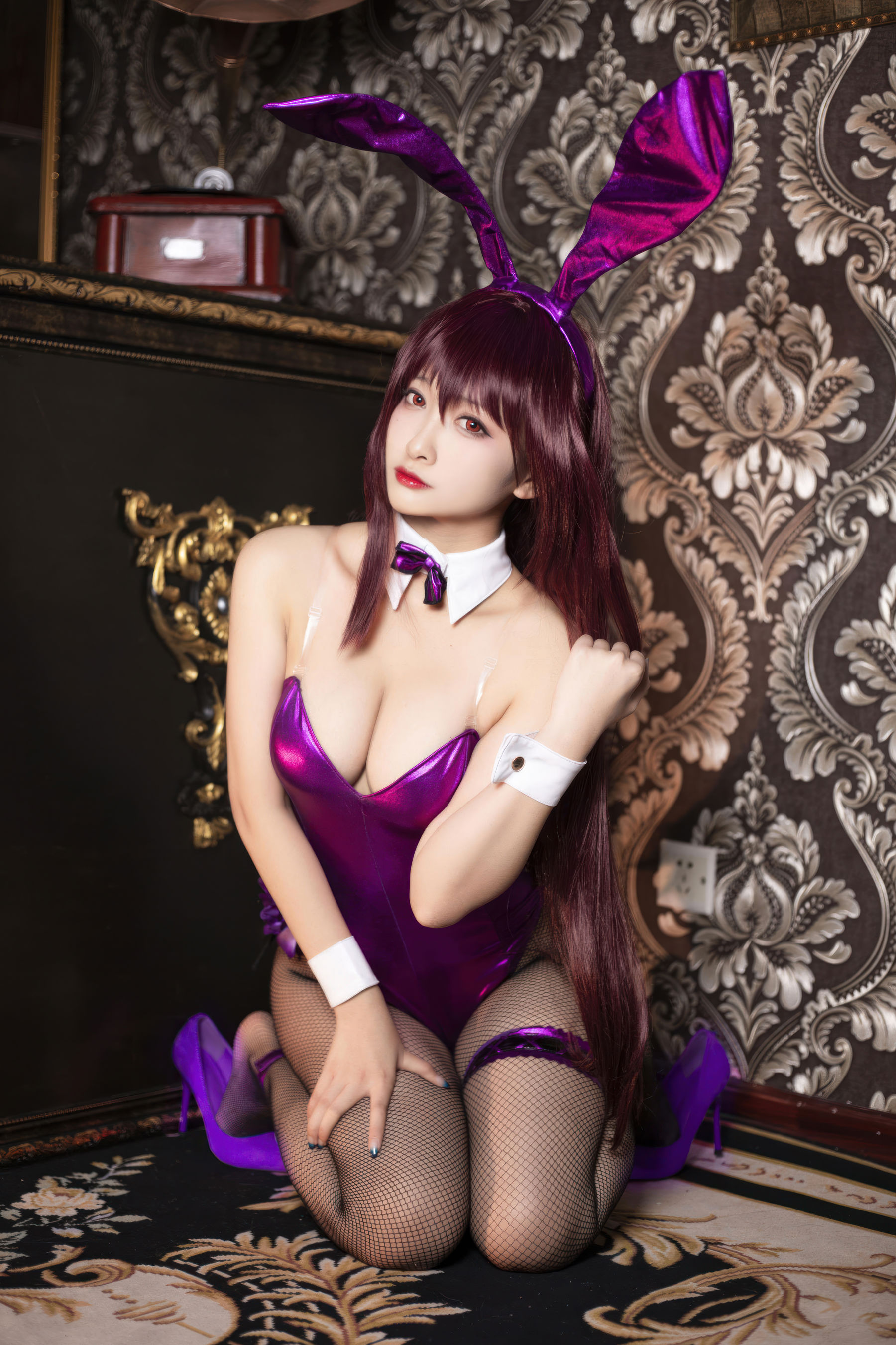 动漫博主 洛璃LoLiSAMA - FGO 斯卡哈兔女郎/(56P)