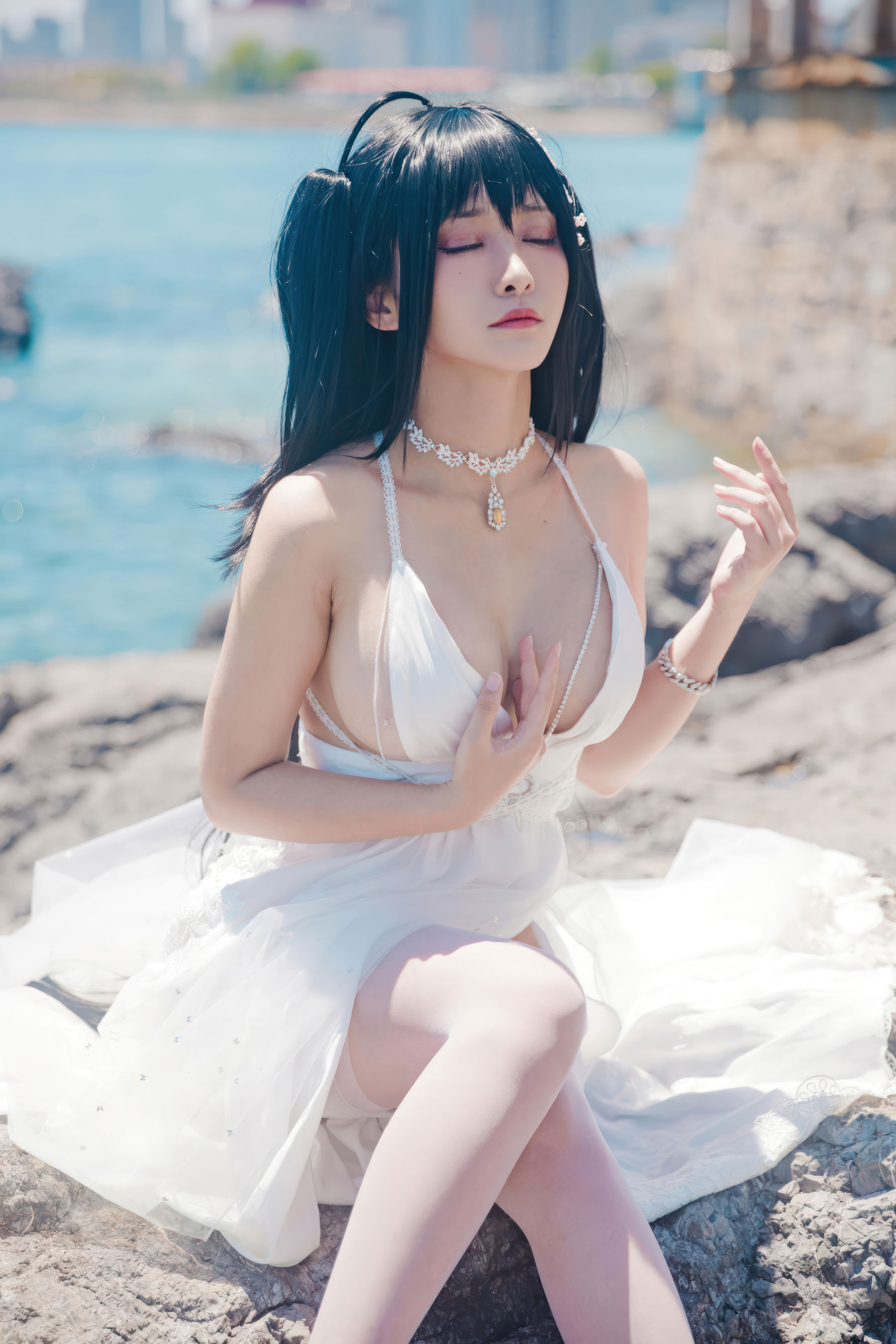 动漫博主 洛璃LoLiSAMA - 碧蓝航线 大凤誓约花嫁/(44P)