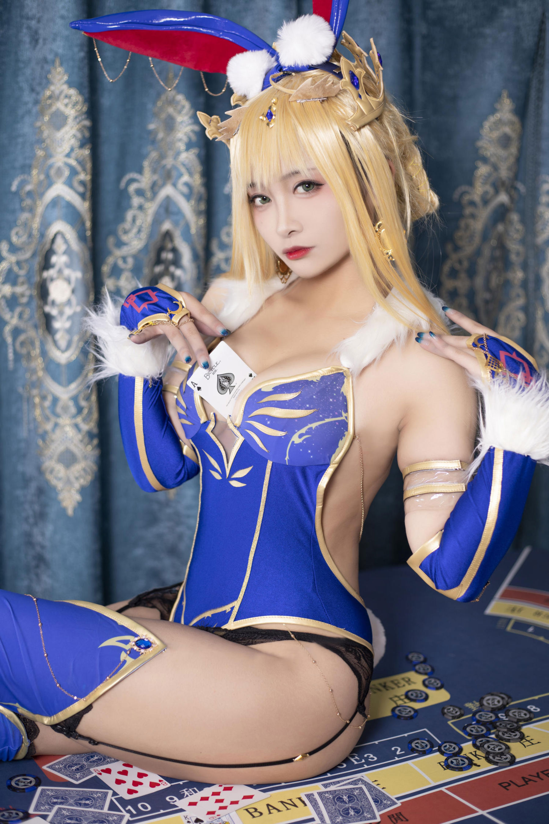 动漫博主 洛璃LoLiSAMA - FGO 白枪呆兔女郎/(57P)