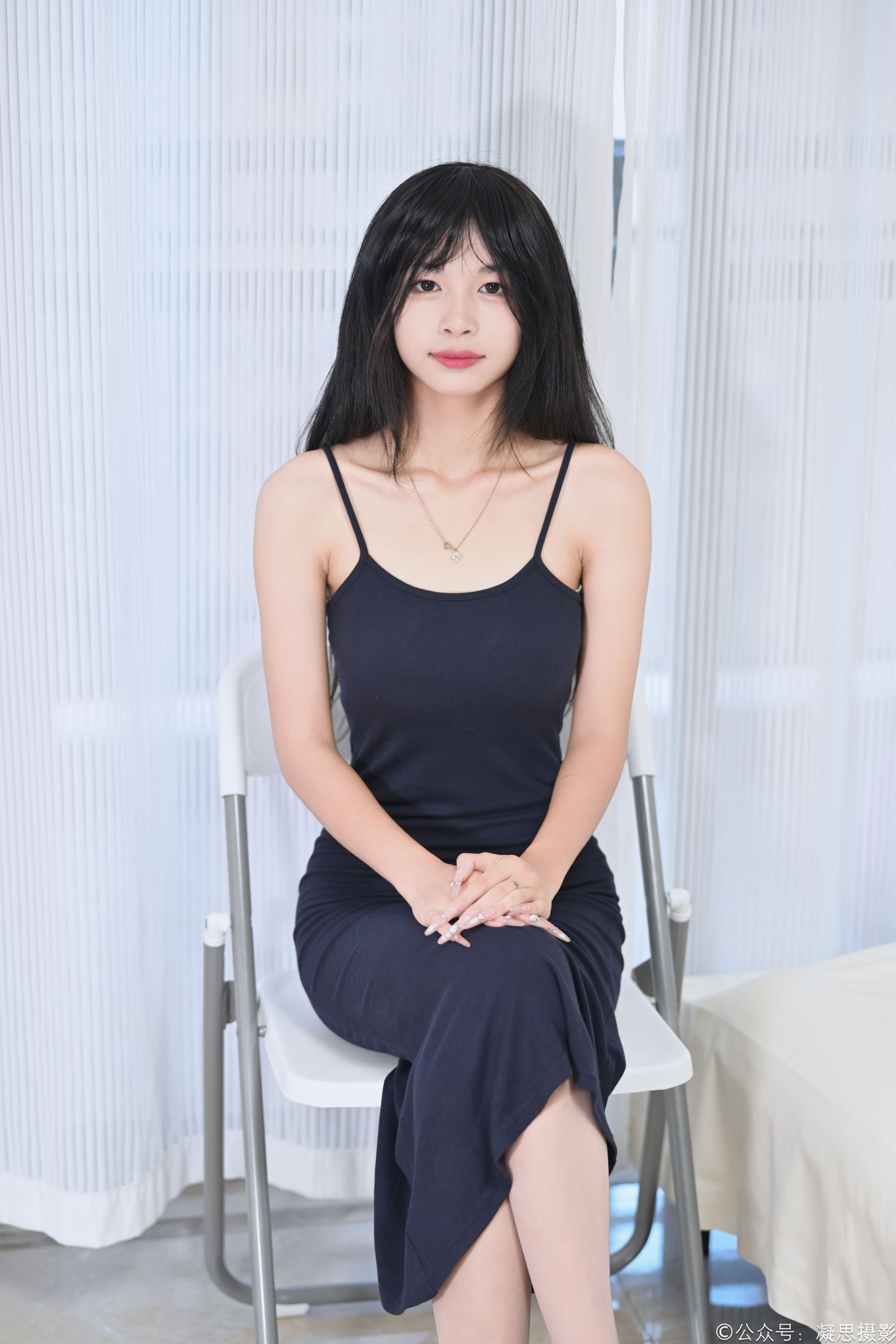 凝思摄影 No.047 沅沅 - 连衣裙、丝袜、高跟鞋/(120P)