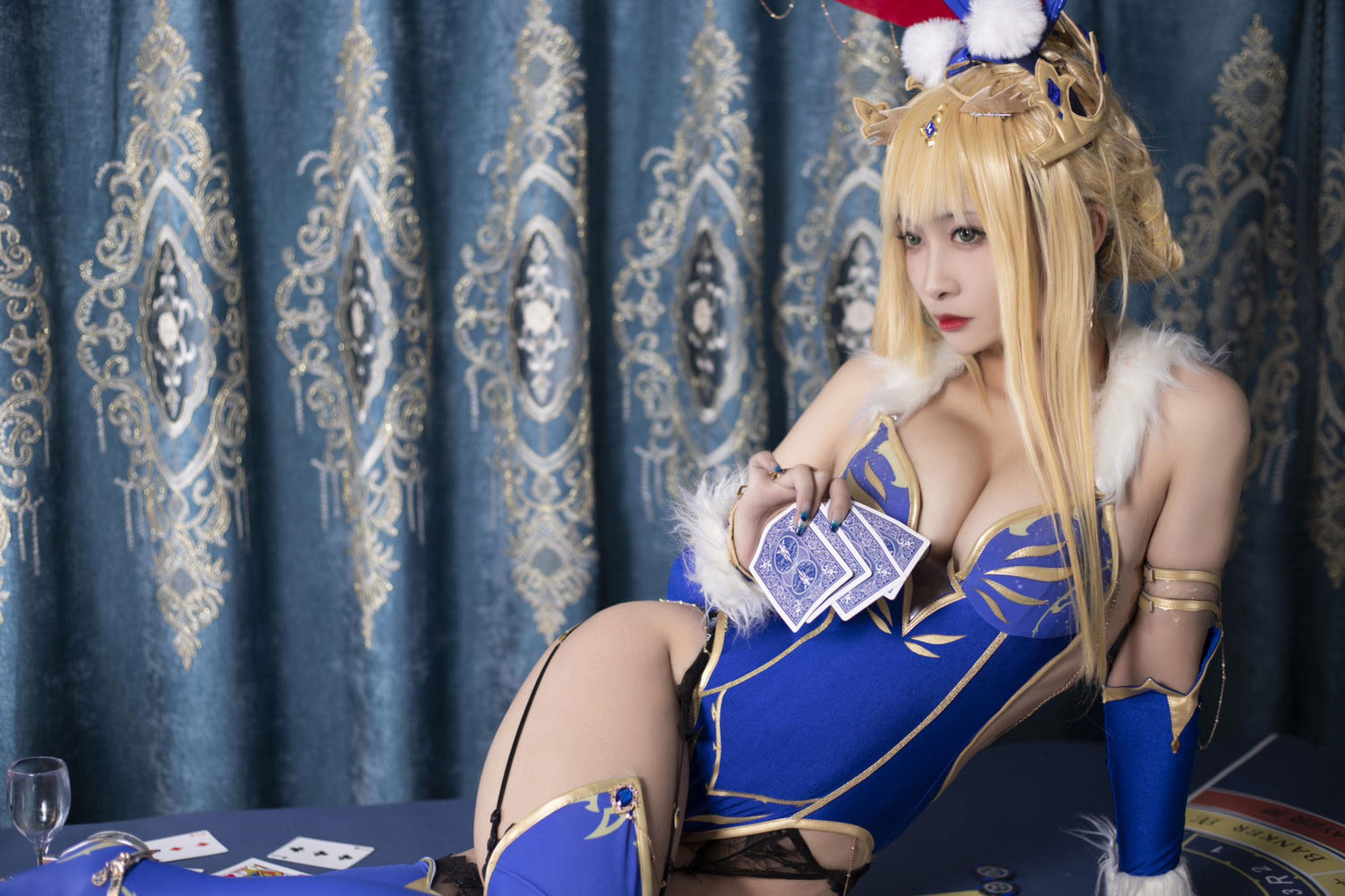 动漫博主 洛璃LoLiSAMA - FGO 白枪呆兔女郎/(57P)