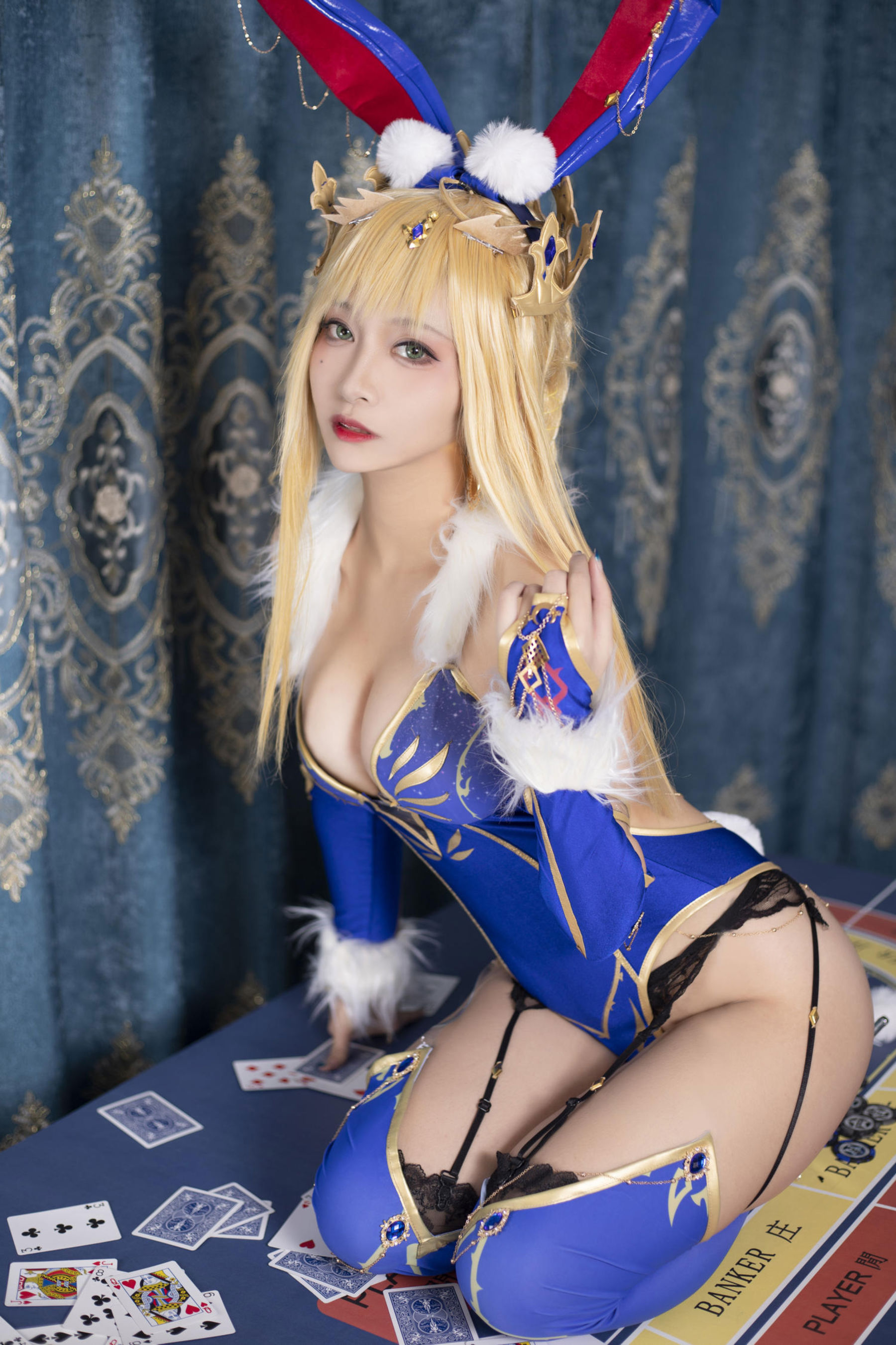 动漫博主 洛璃LoLiSAMA - FGO 白枪呆兔女郎/(57P)