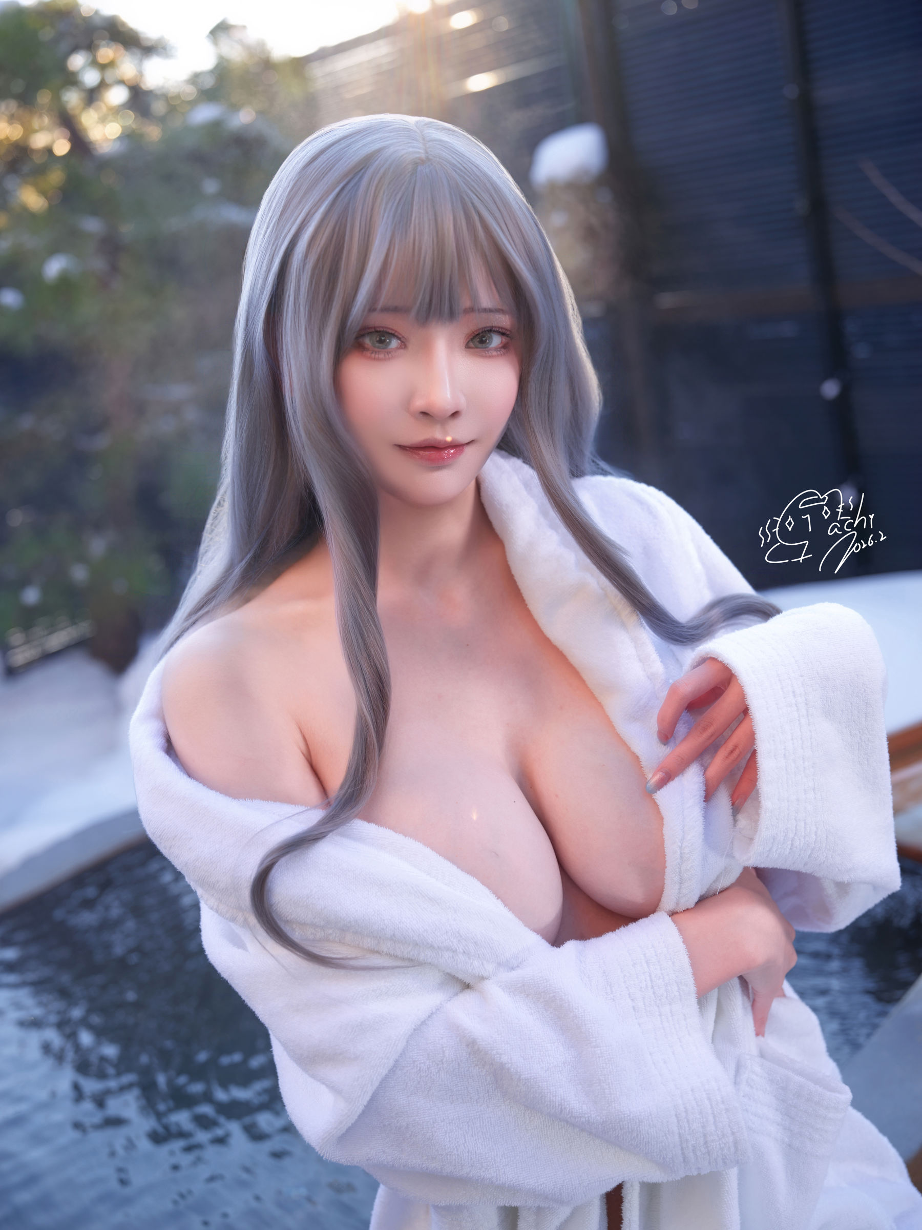 Machi馬吉 - 温泉浴袍/(8P)