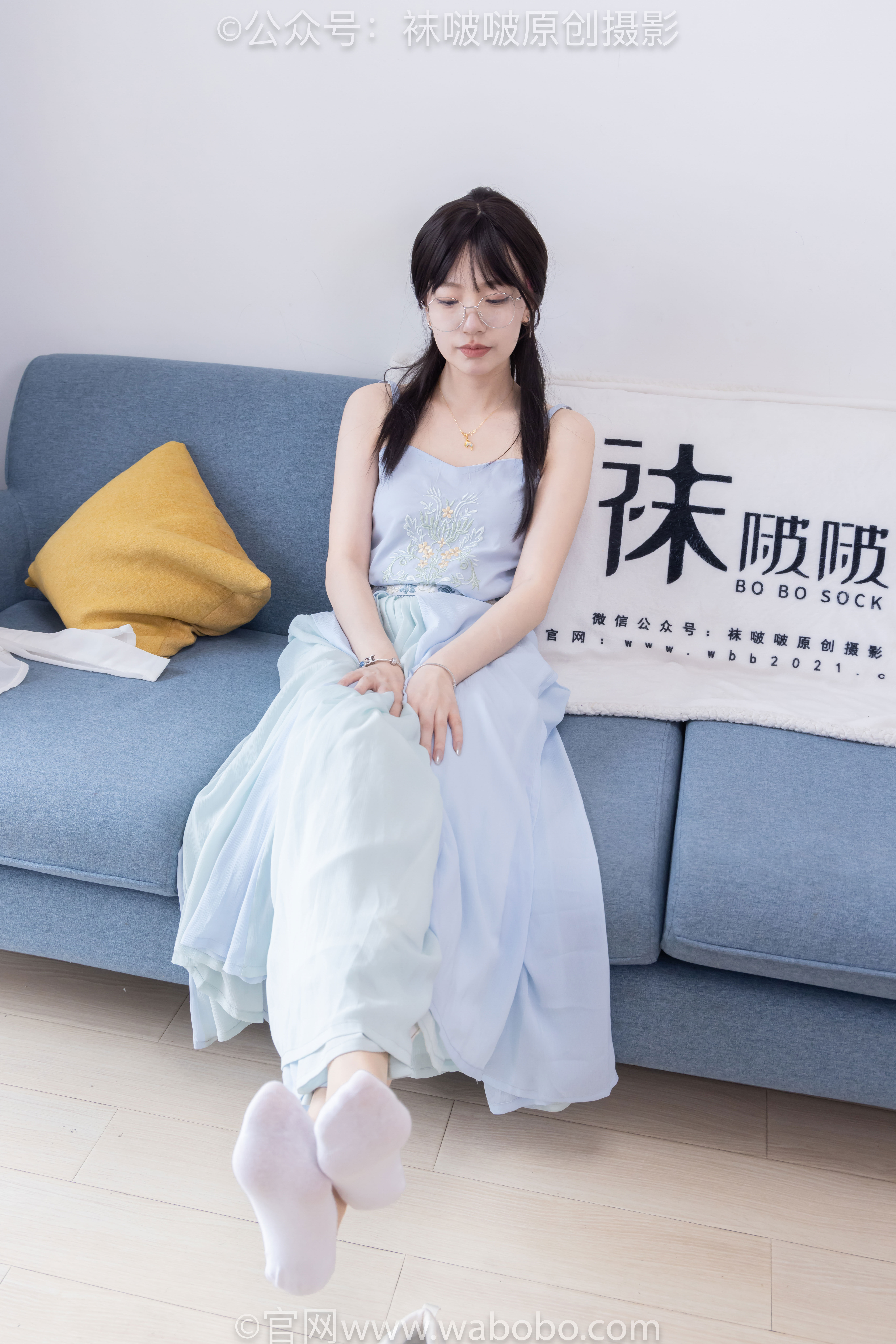 BoBoSocks袜啵啵 No.643 小甜豆 - 汉服、白船袜、薄肉丝、裸足/(164P)