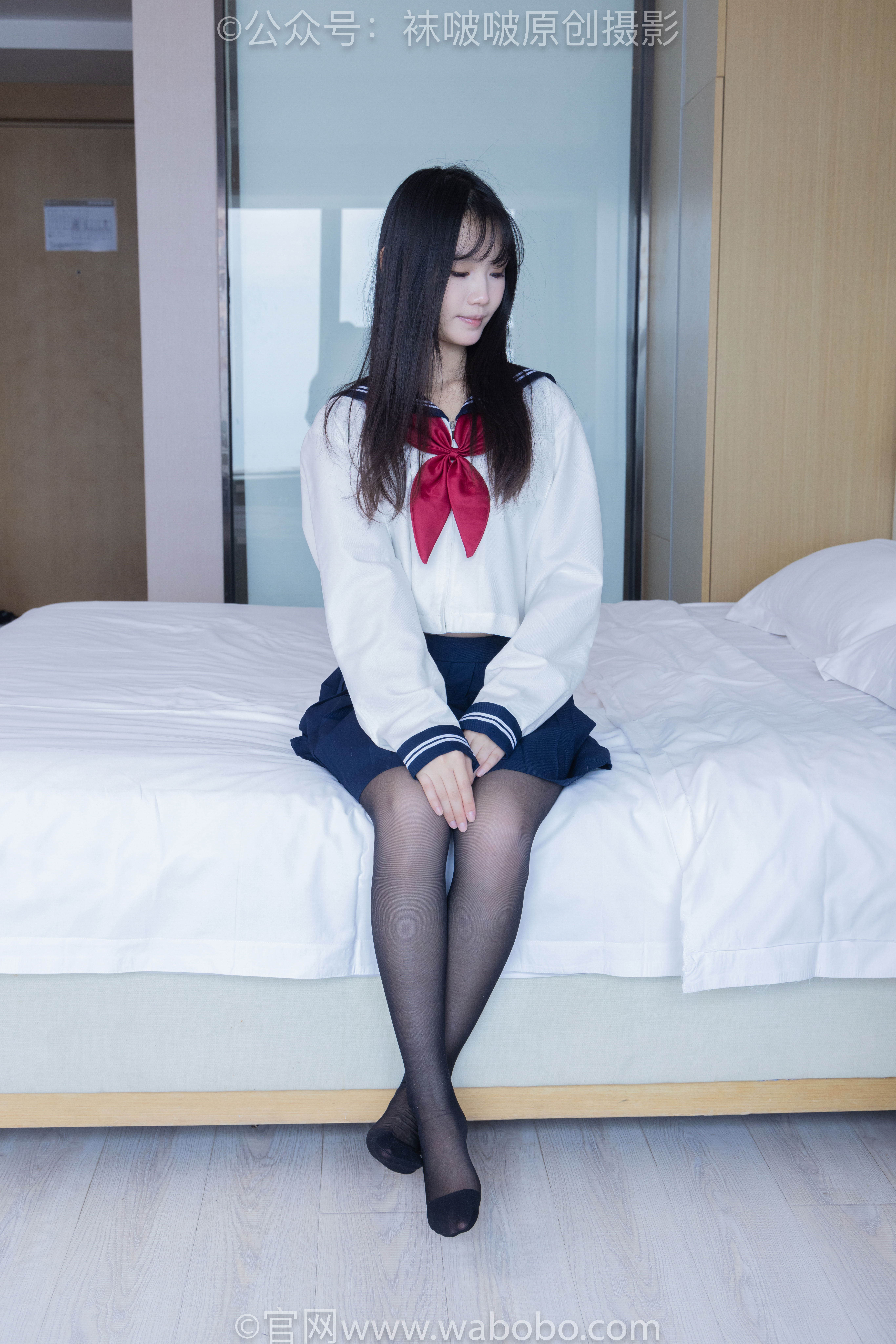 BoBoSocks袜啵啵 No.642 甜甜圈 - 过膝靴、板鞋、白棉袜、薄黑丝/(152P)