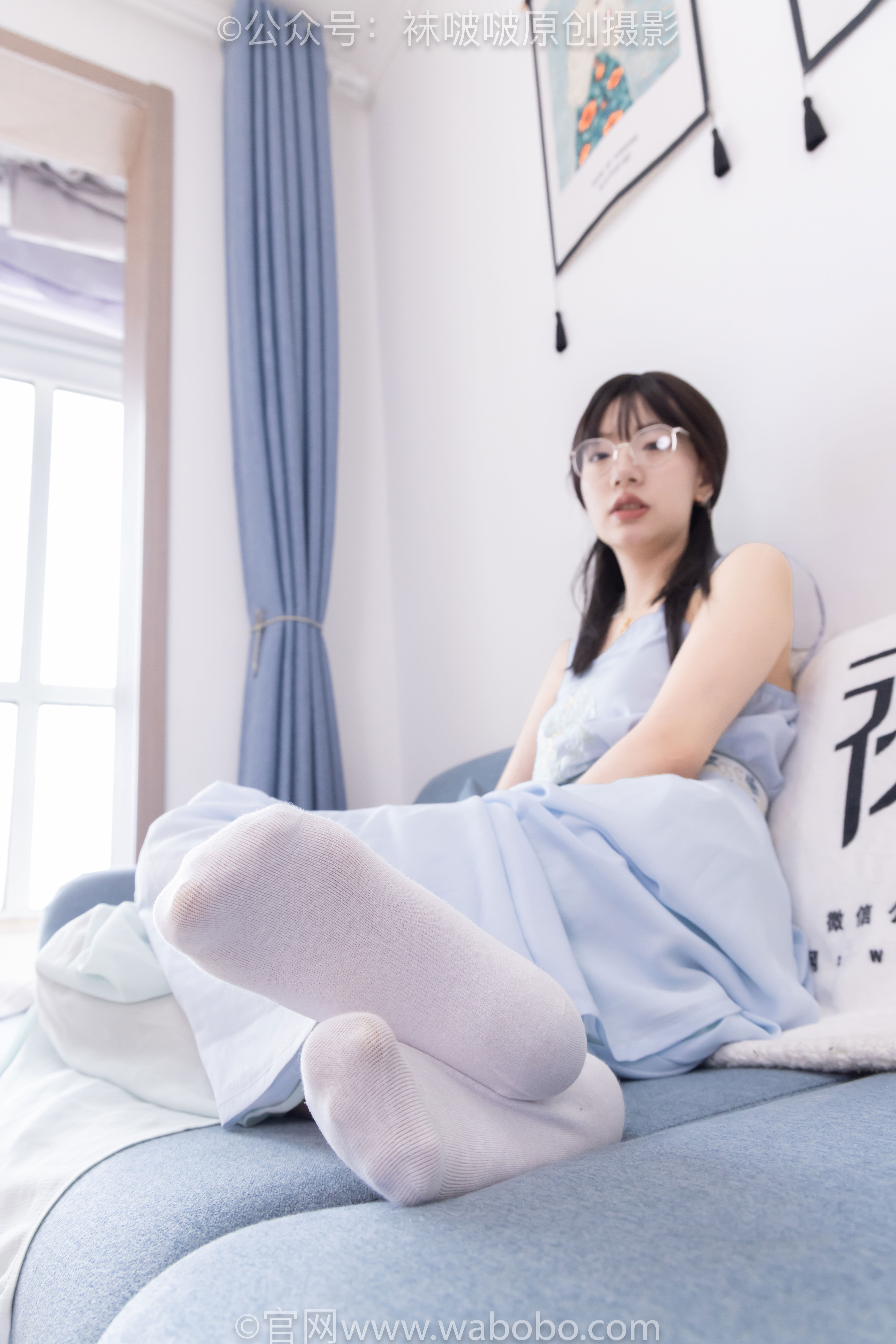 BoBoSocks袜啵啵 No.643 小甜豆 - 汉服、白船袜、薄肉丝、裸足/(164P)