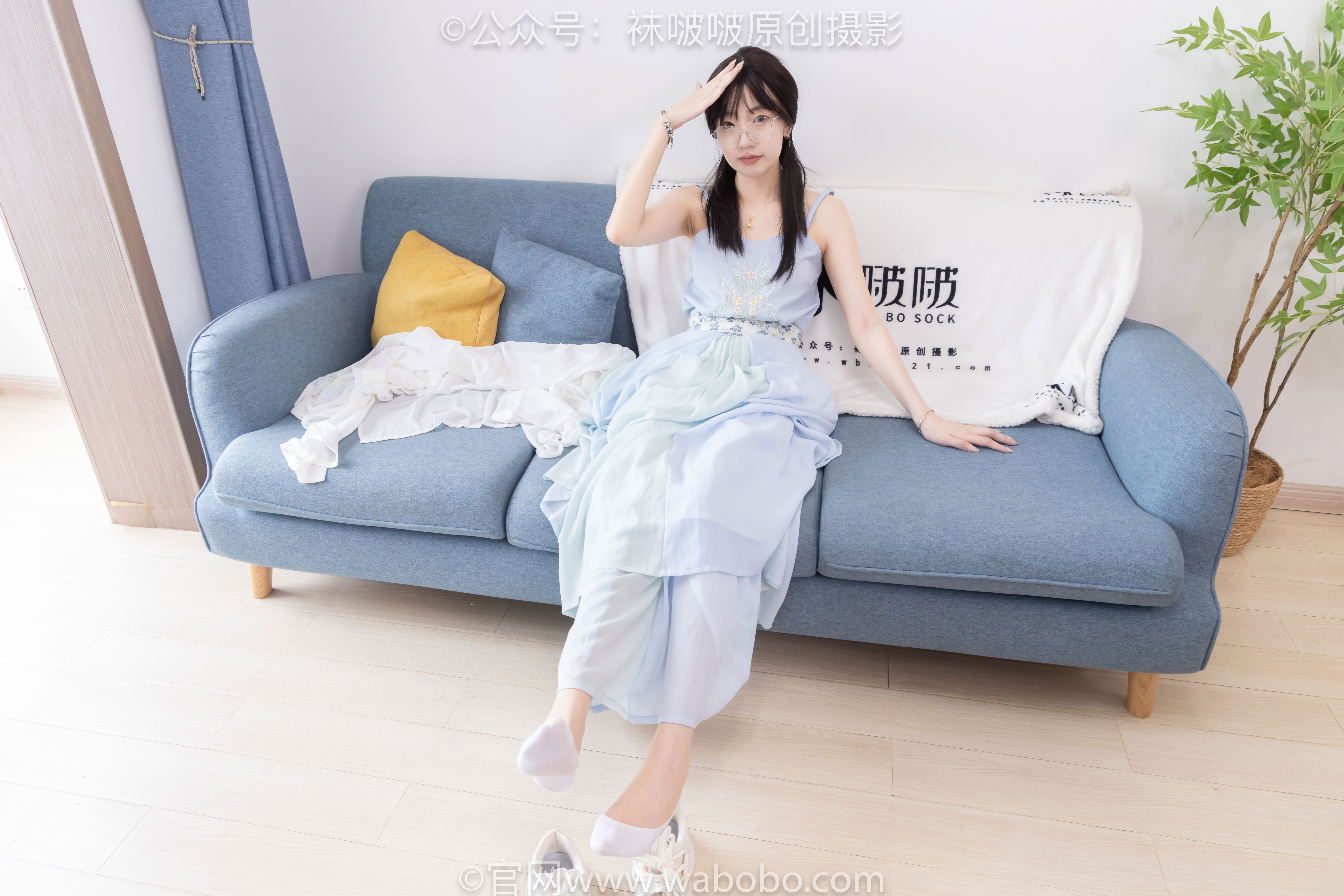 BoBoSocks袜啵啵 No.643 小甜豆 - 汉服、白船袜、薄肉丝、裸足/(164P)