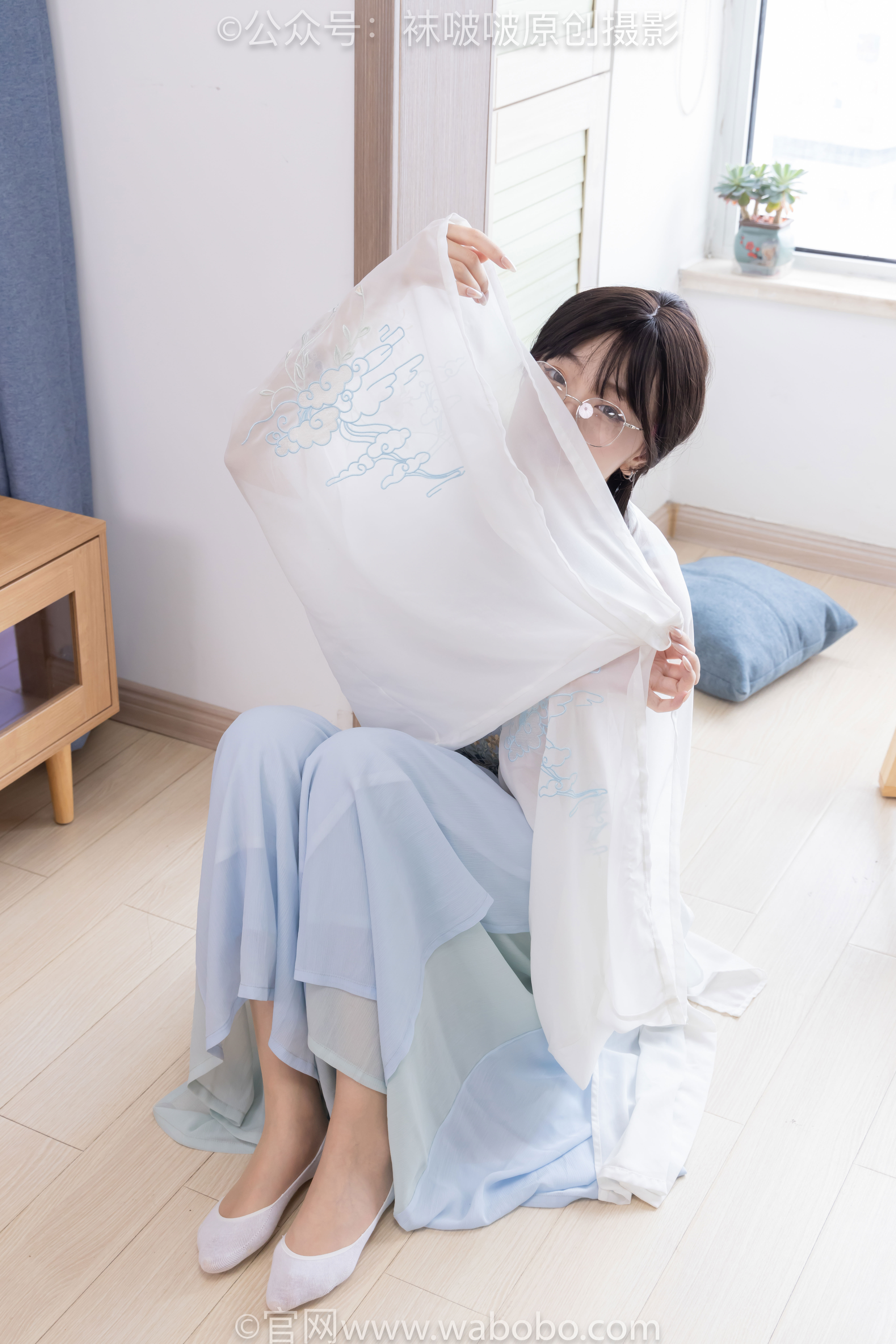 BoBoSocks袜啵啵 No.643 小甜豆 - 汉服、白船袜、薄肉丝、裸足/(164P)