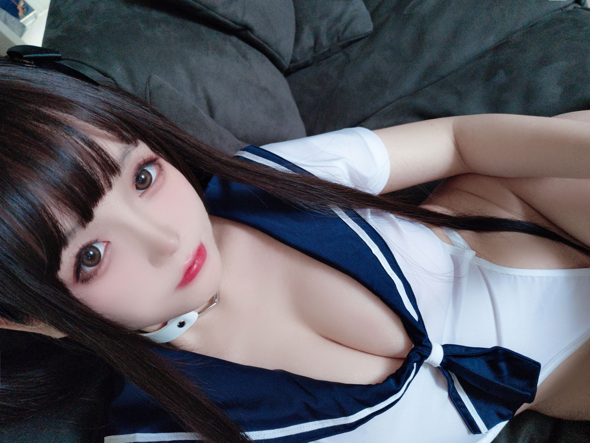Cosplay日奈娇 - 制服学妹自拍/(45P)