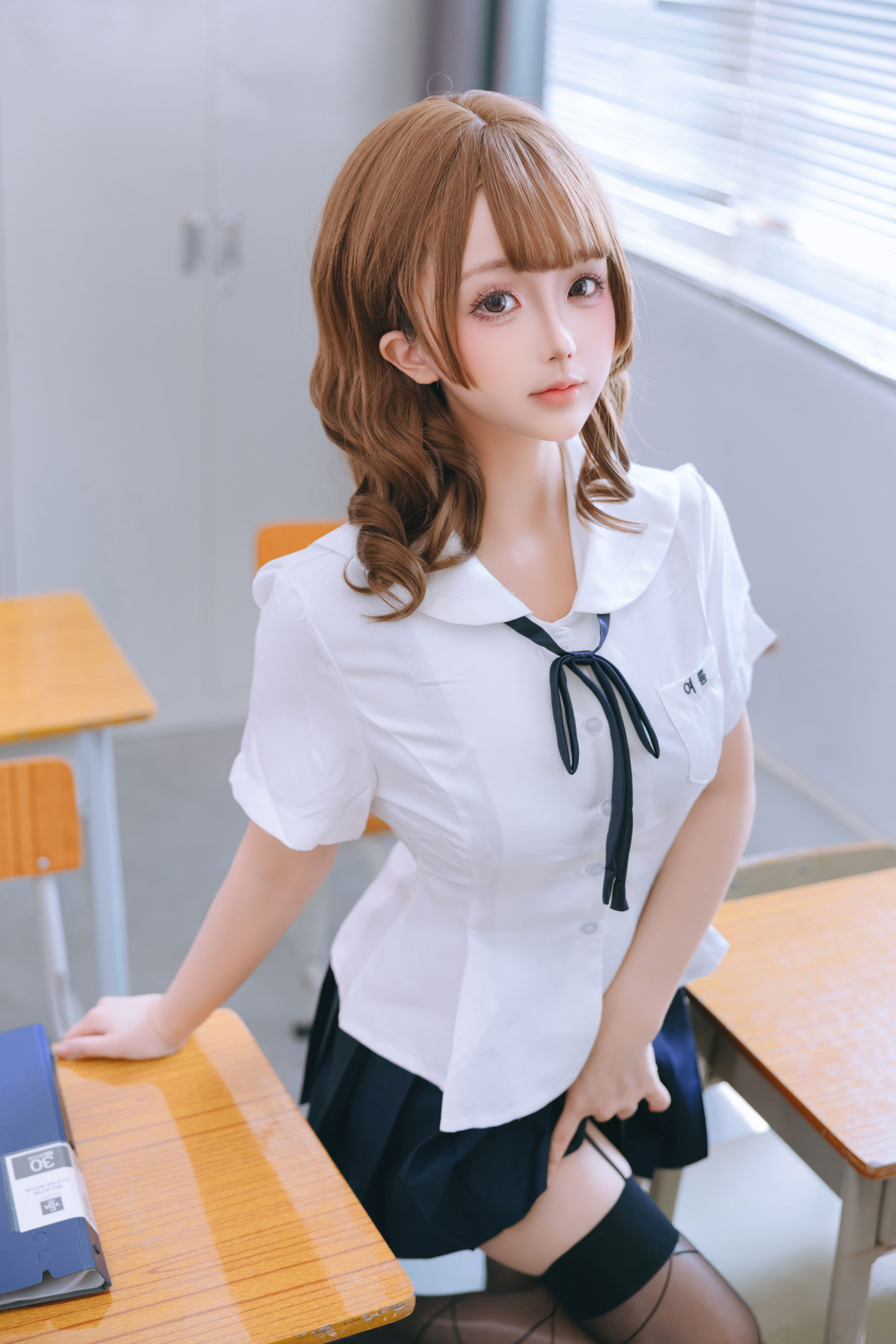 Cosplay日奈娇 - 心理委员/(80P)