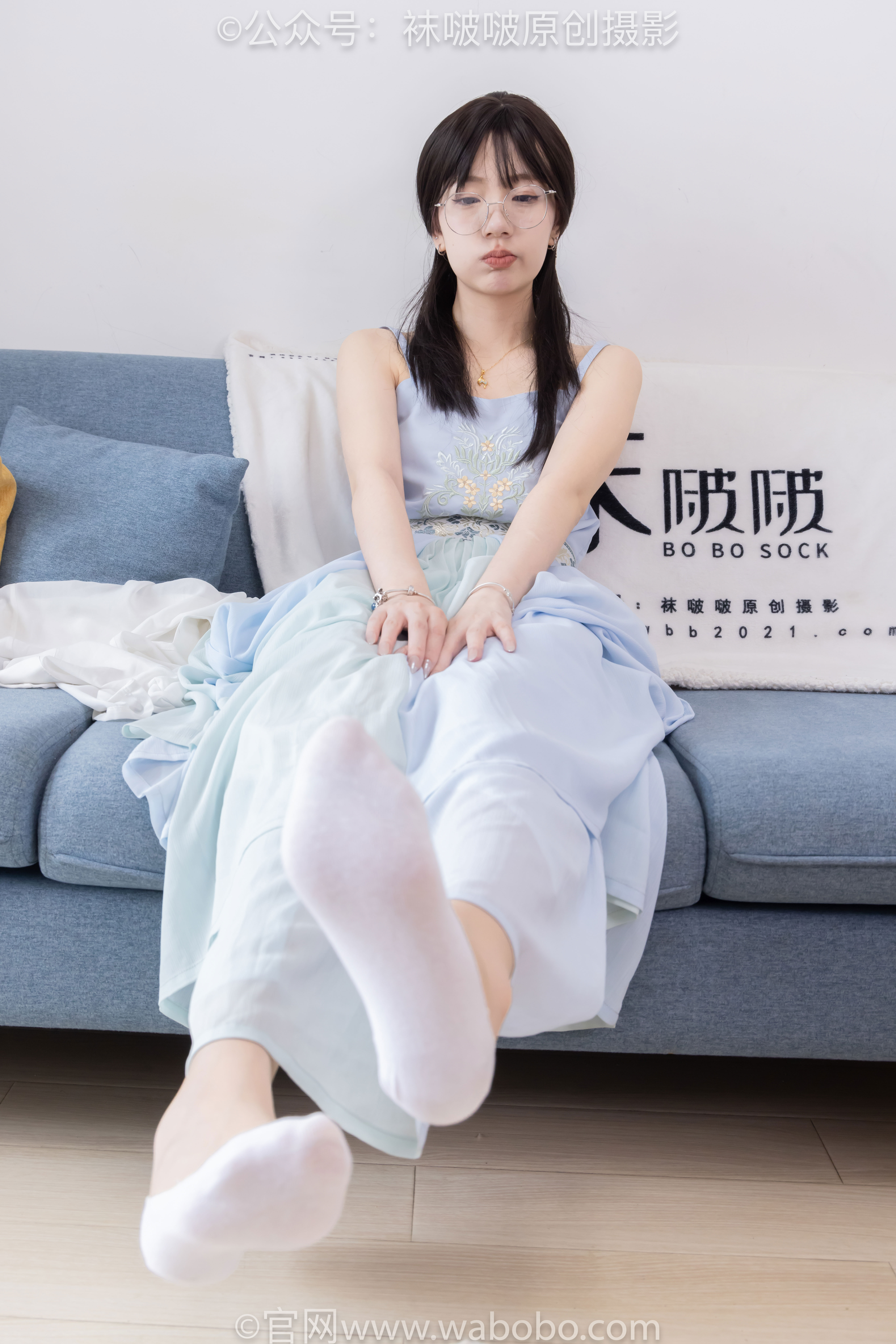 BoBoSocks袜啵啵 No.643 小甜豆 - 汉服、白船袜、薄肉丝、裸足/(164P)