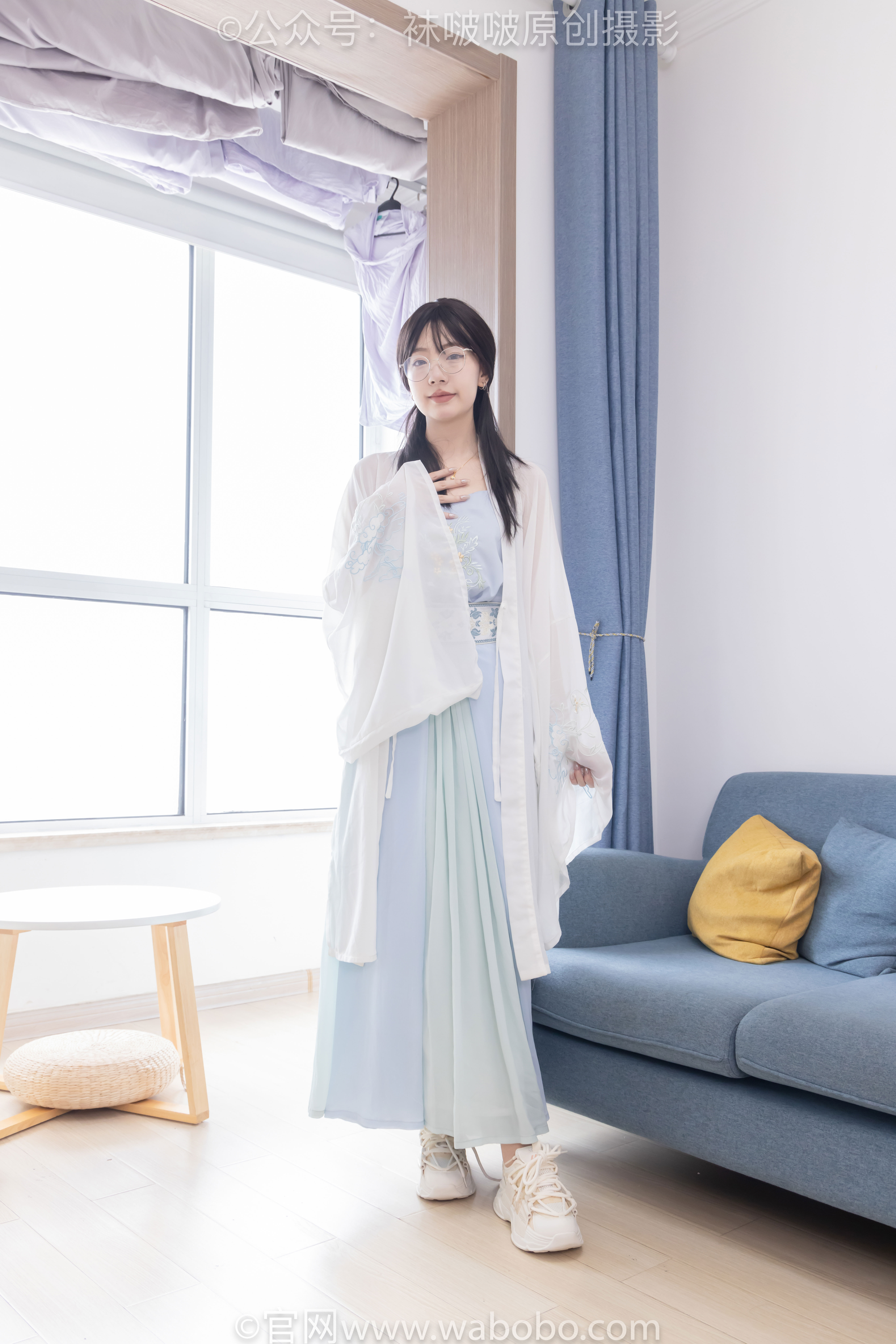 BoBoSocks袜啵啵 No.643 小甜豆 - 汉服、白船袜、薄肉丝、裸足/(164P)