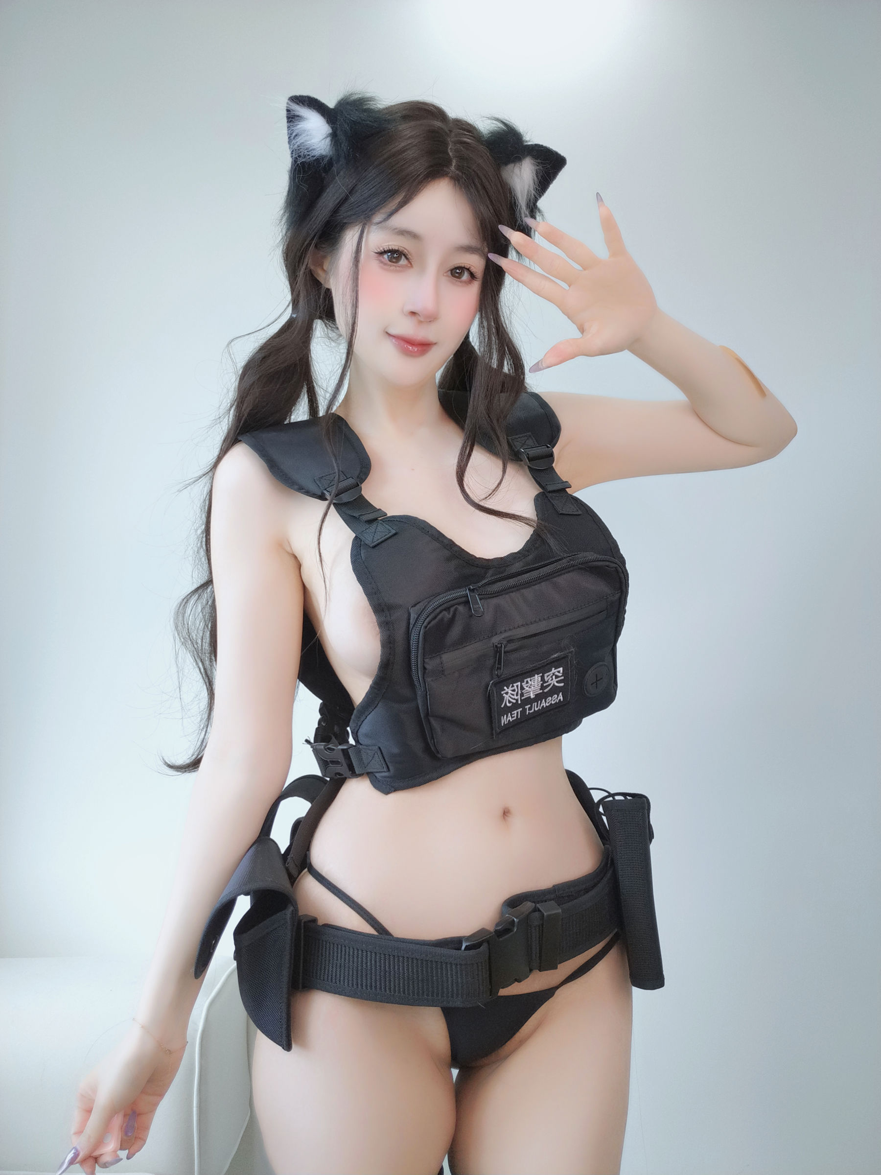Coser小姐姐白银 - 黑色狐狸/(31P)