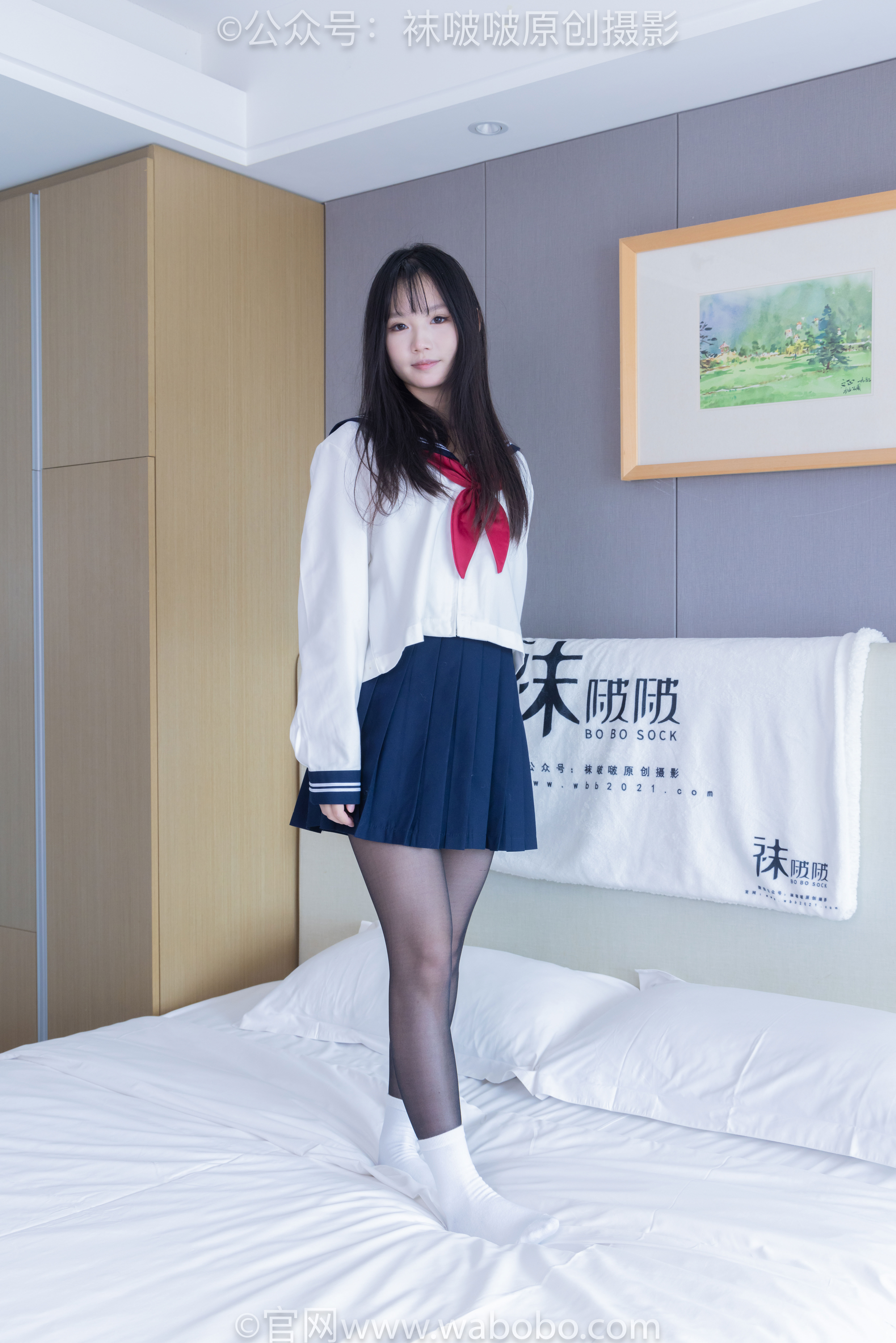 BoBoSocks袜啵啵 No.642 甜甜圈 - 过膝靴、板鞋、白棉袜、薄黑丝/(152P)