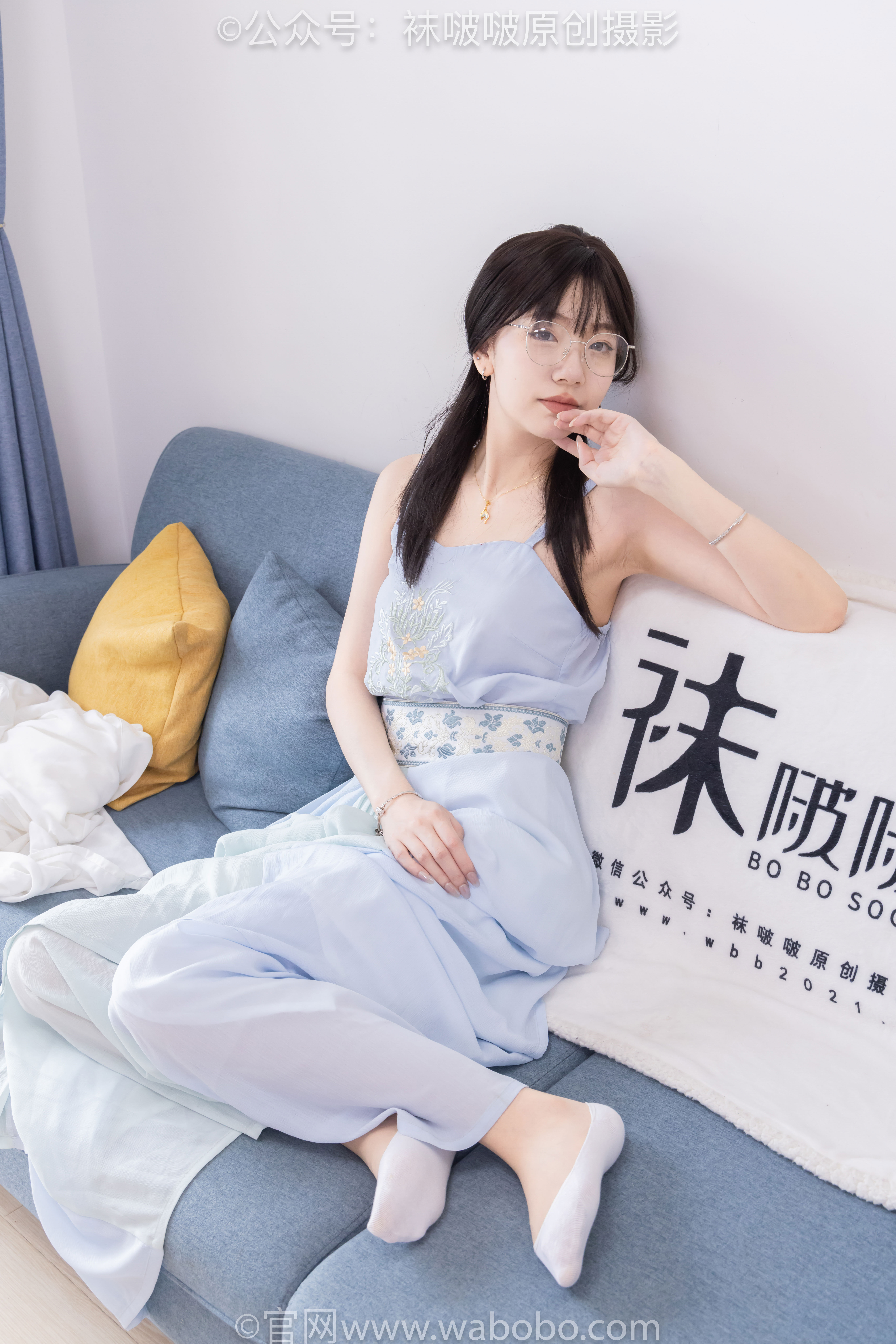BoBoSocks袜啵啵 No.643 小甜豆 - 汉服、白船袜、薄肉丝、裸足/(164P)