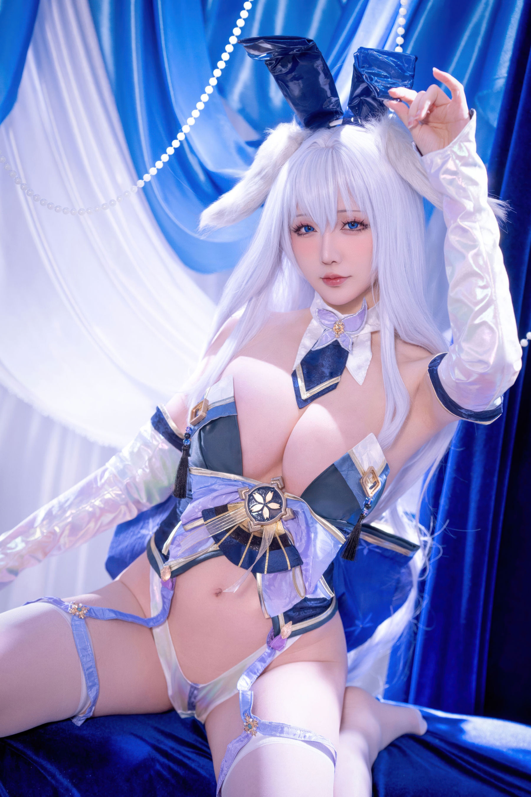 Coser小姐姐星之迟迟 - 碧蓝航线 信浓 兔女郎/(40P)