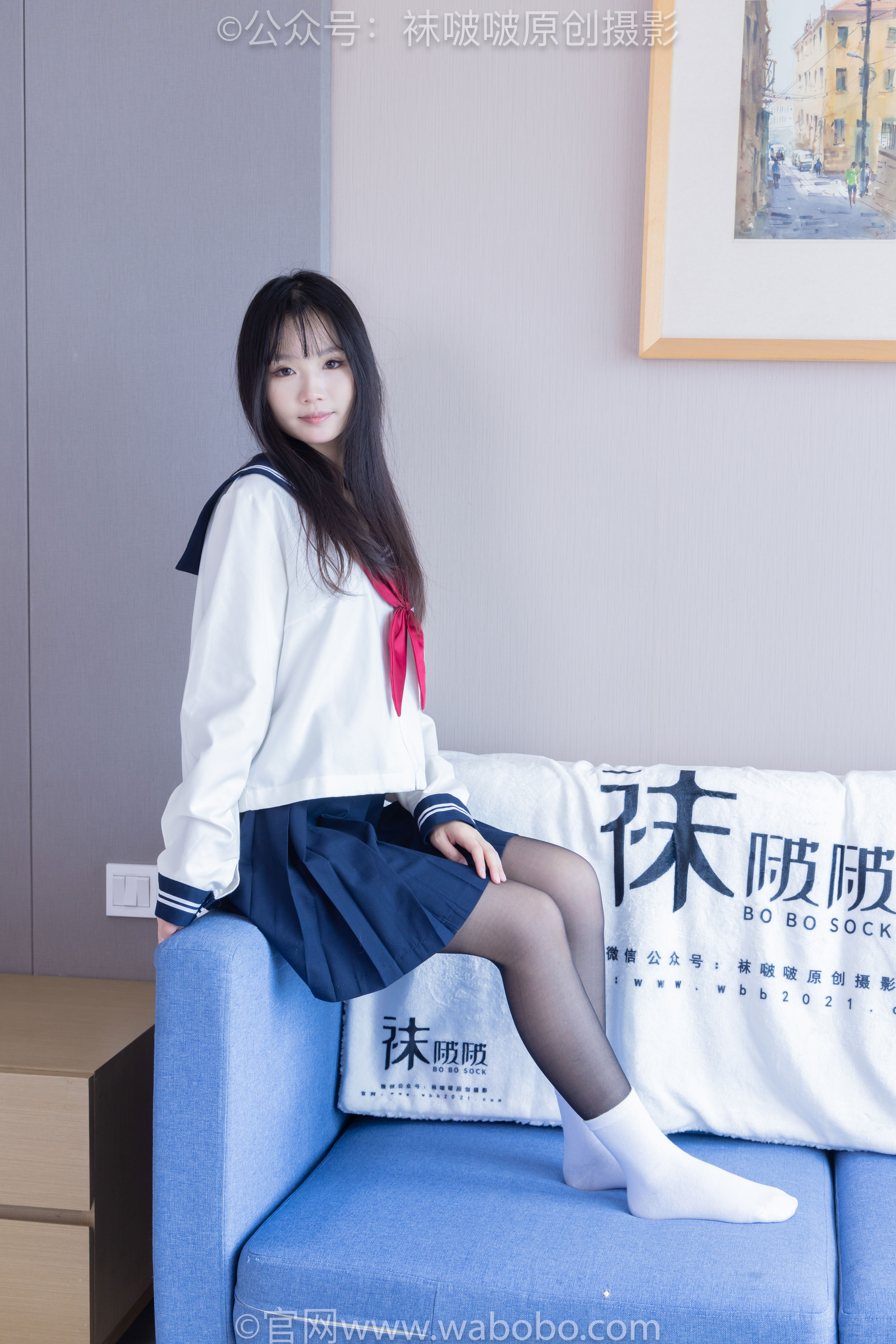 BoBoSocks袜啵啵 No.642 甜甜圈 - 过膝靴、板鞋、白棉袜、薄黑丝/(152P)