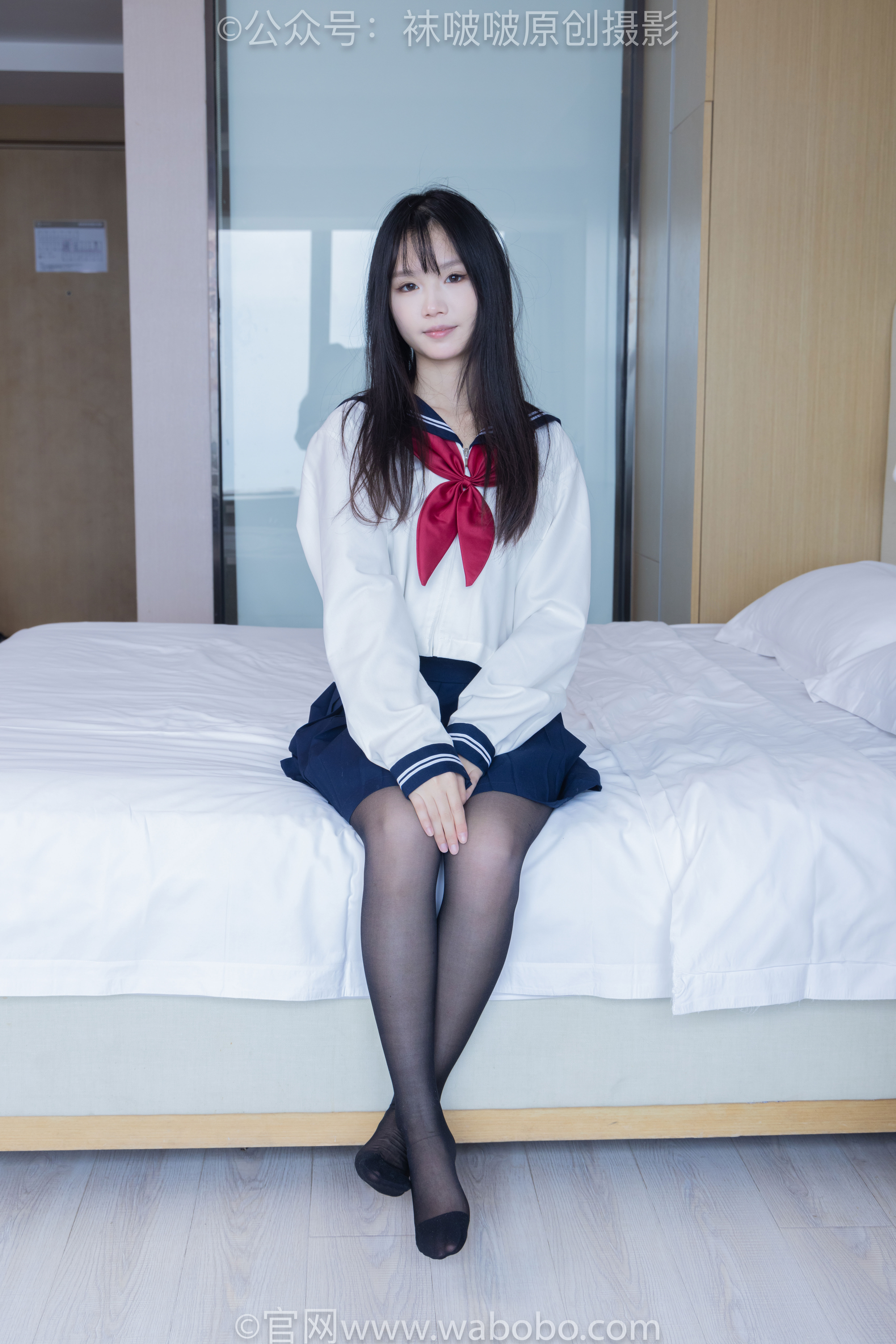 BoBoSocks袜啵啵 No.642 甜甜圈 - 过膝靴、板鞋、白棉袜、薄黑丝/(152P)