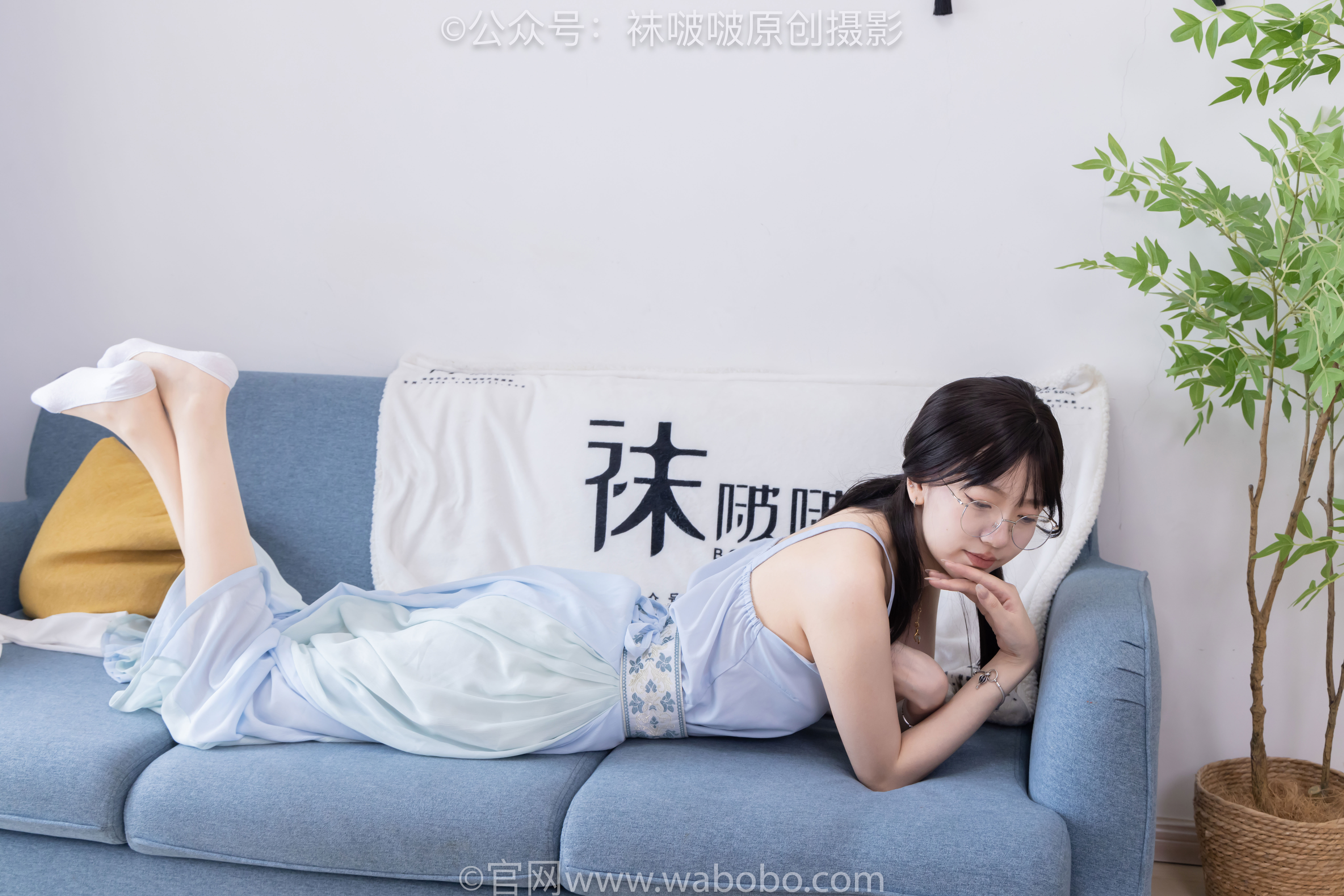 BoBoSocks袜啵啵 No.643 小甜豆 - 汉服、白船袜、薄肉丝、裸足/(164P)