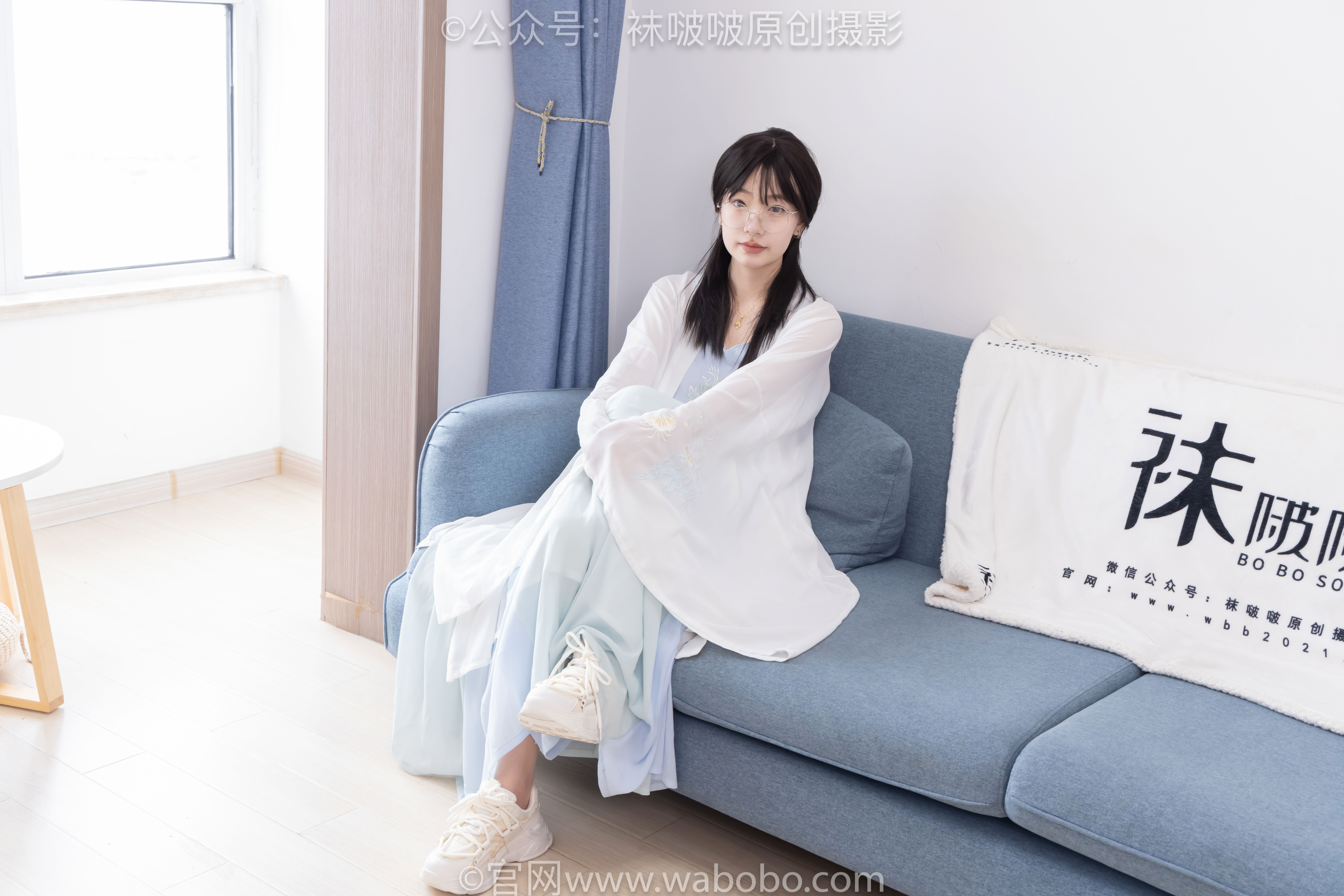 BoBoSocks袜啵啵 No.643 小甜豆 - 汉服、白船袜、薄肉丝、裸足/(164P)