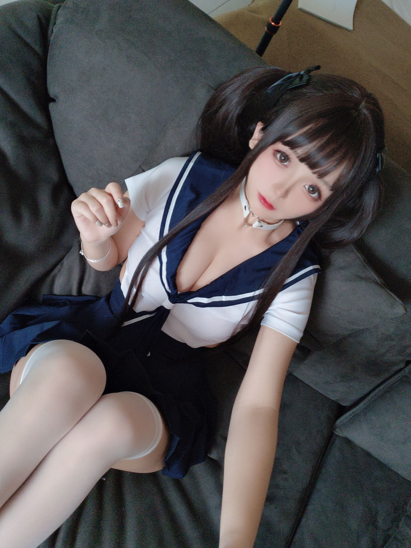 Cosplay日奈娇 - 制服学妹自拍/(45P)